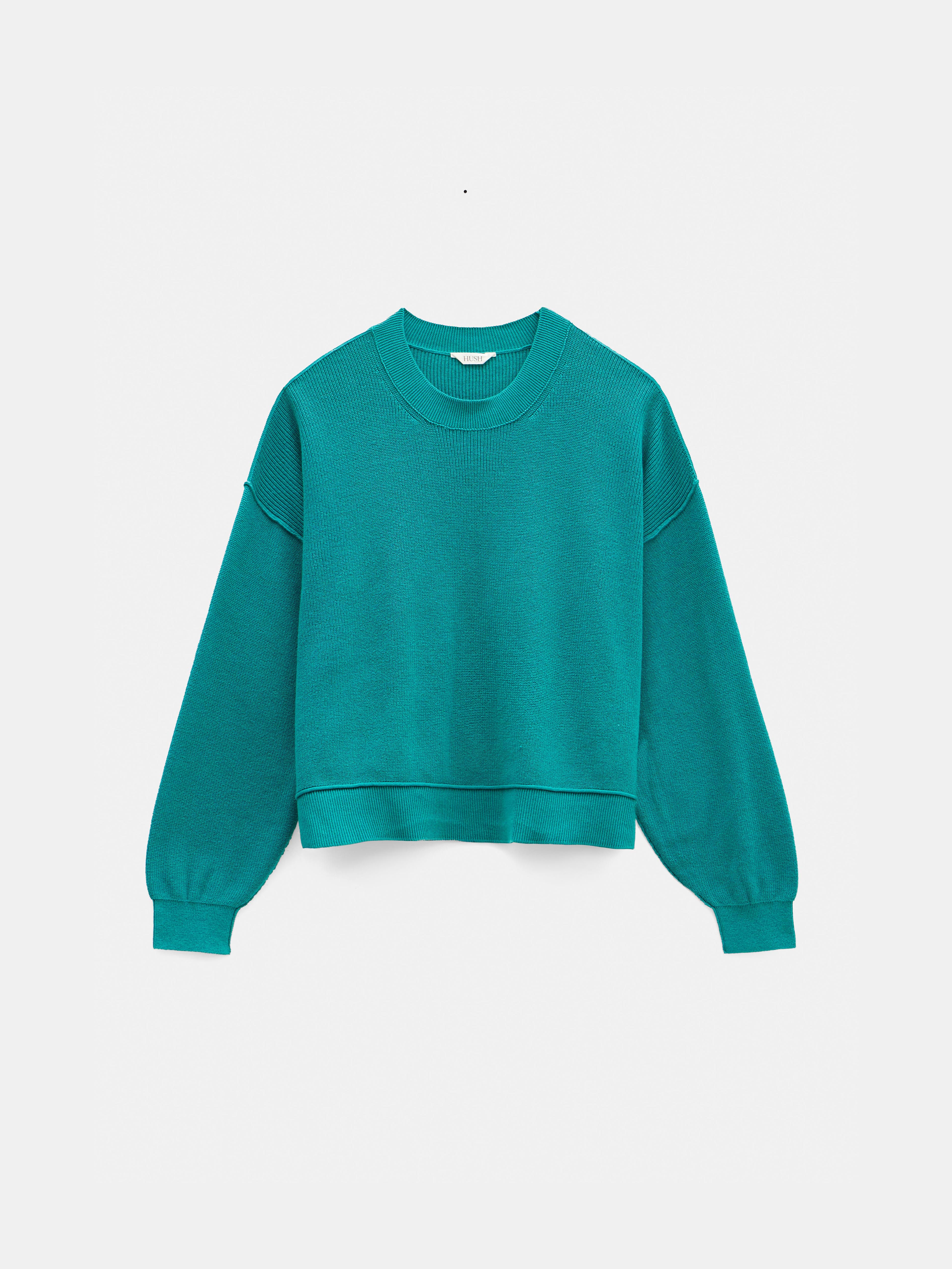 Cotton Boxy Rib Jumper