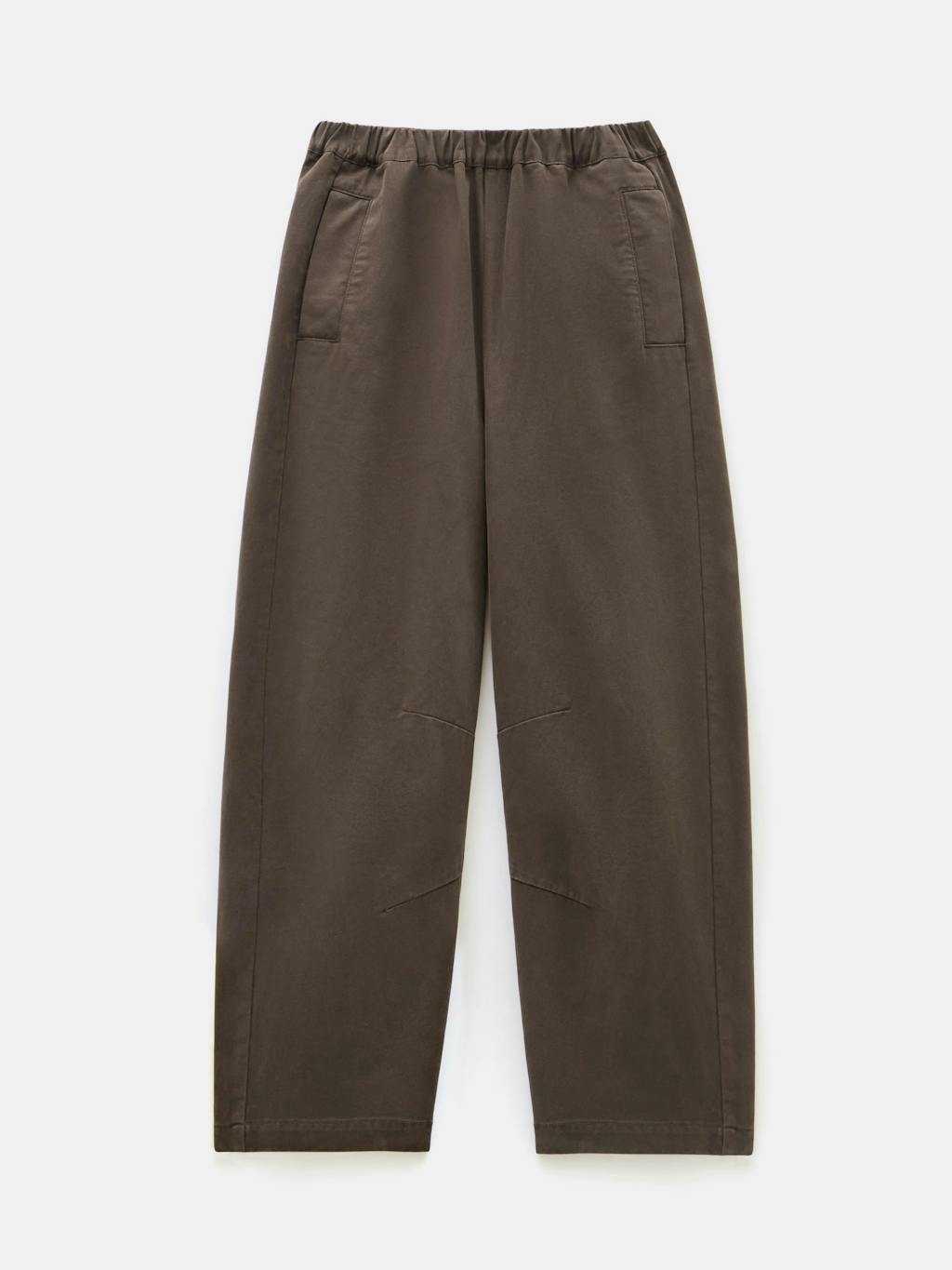 012702-0538-07 Jack Barrel Leg Pull On Cotton Trousers