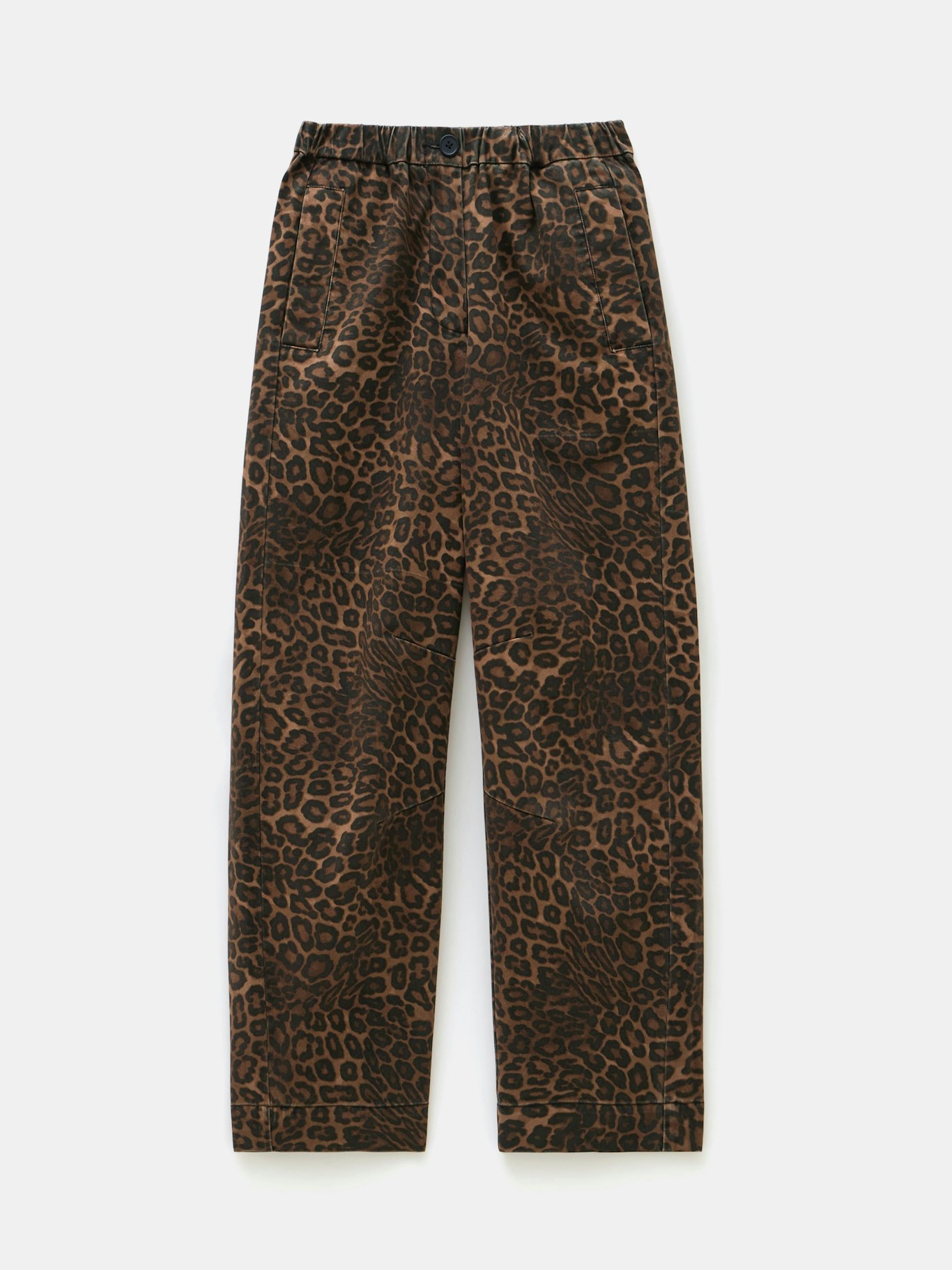 012702-4728-07 Jack Barrel Leg Pull On Cotton Trousers
