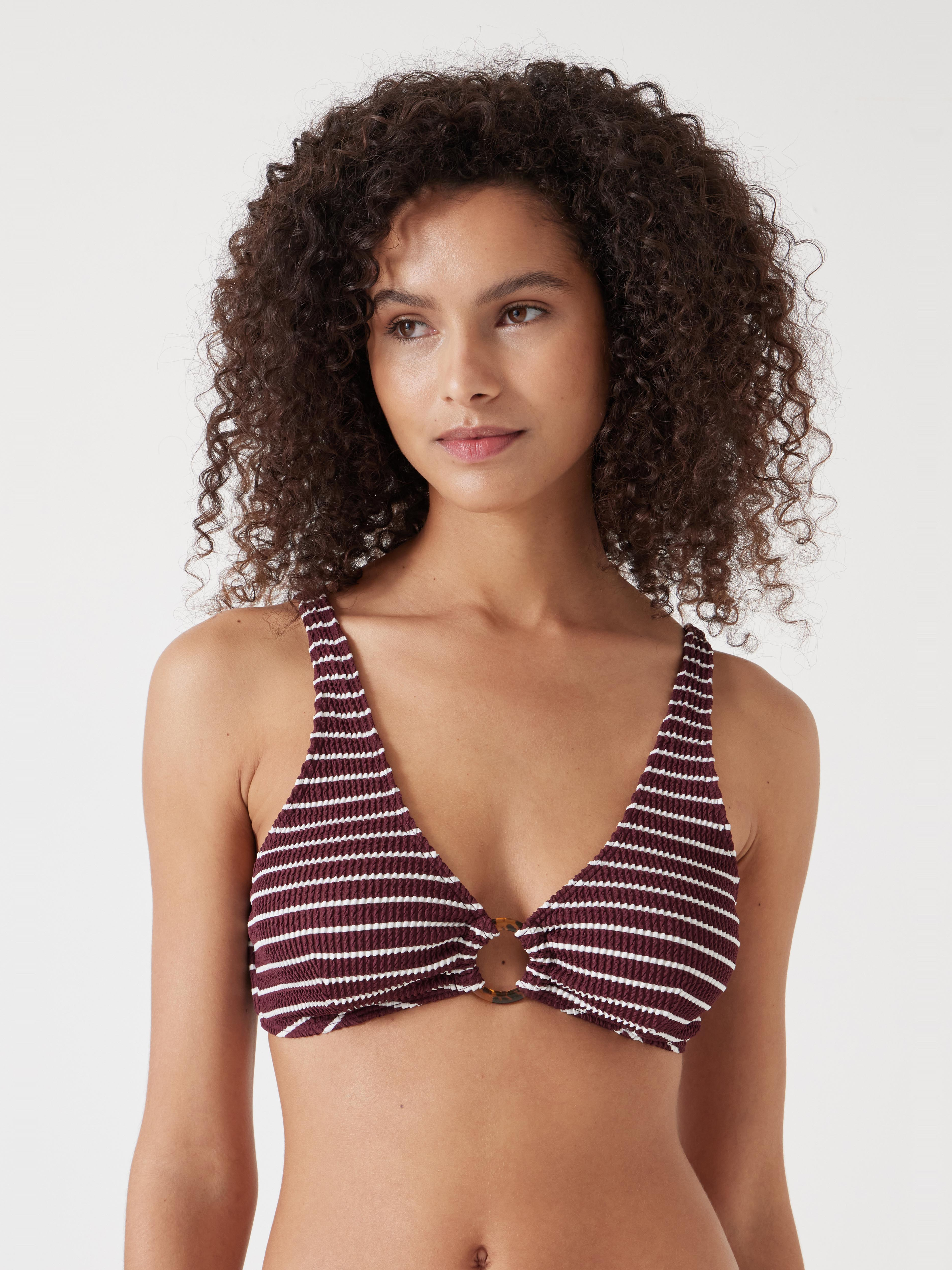 Crinkle Ring Bikini Top