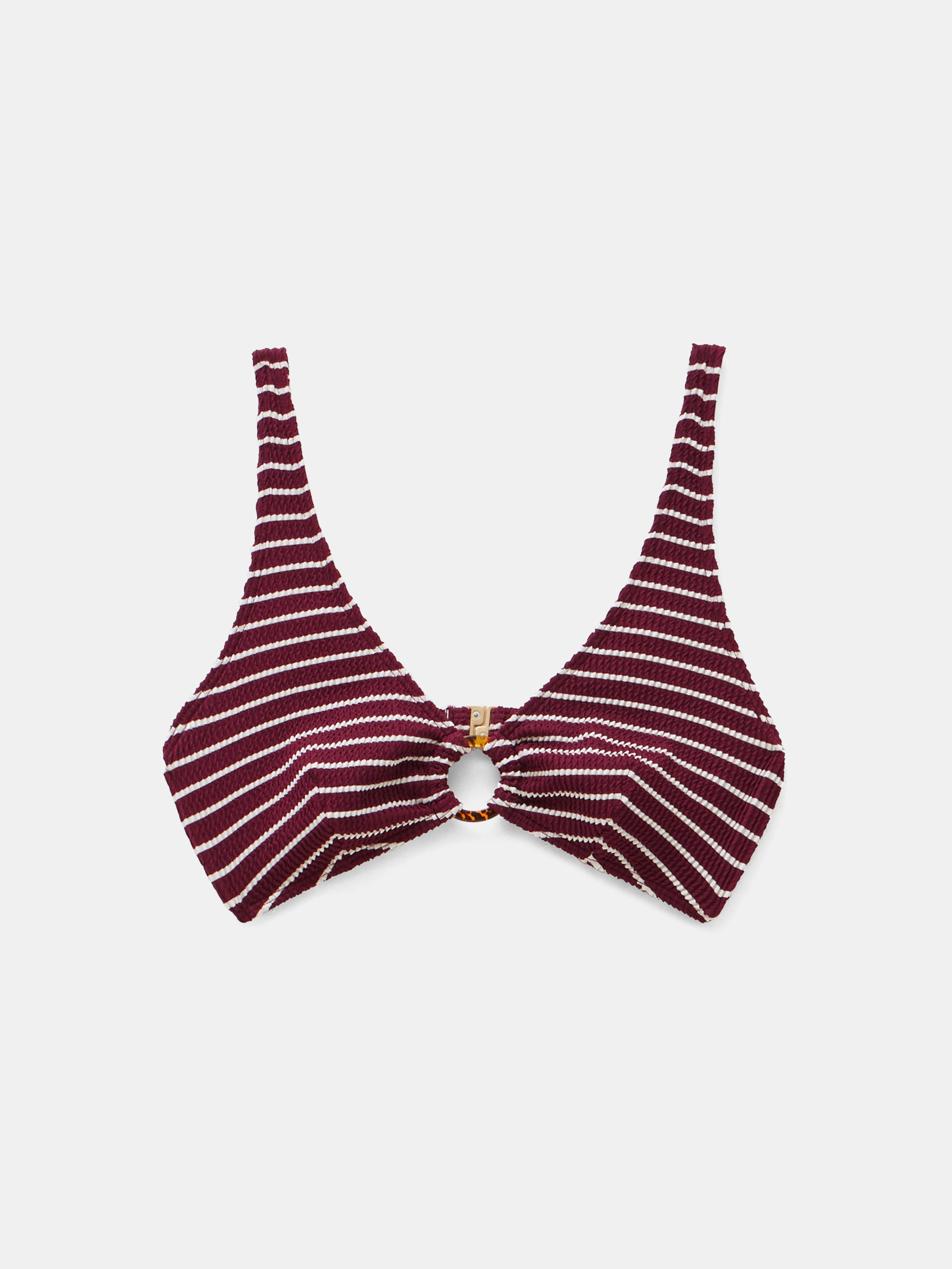 Crinkle Ring Bikini Top