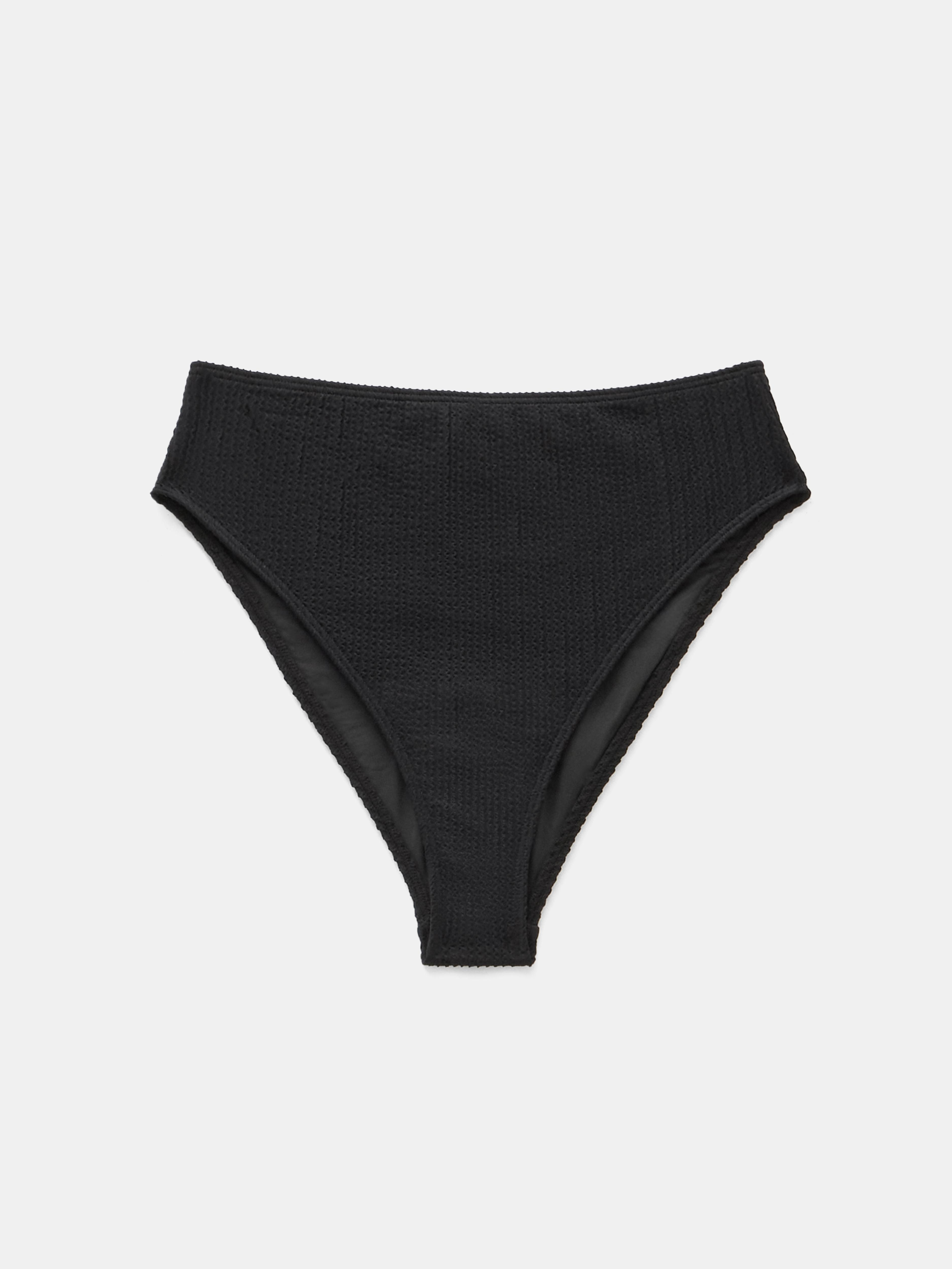 Harper High Waisted Crinkle Bikini Bottoms