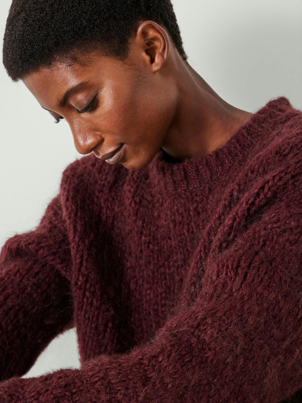 012558-4682-04 Tammy Textured Crew Jumper