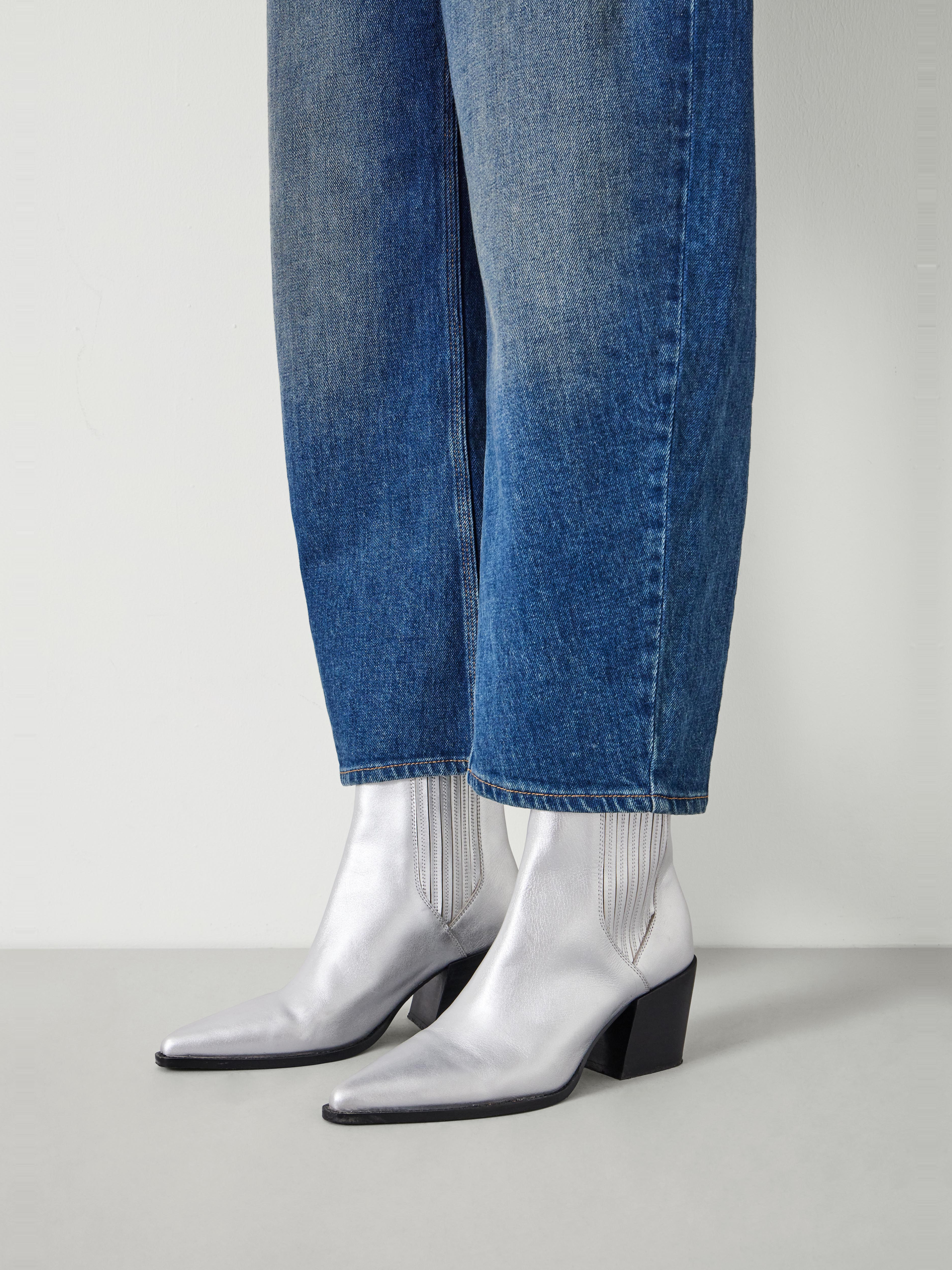 Western Leather Chelsea Boots
