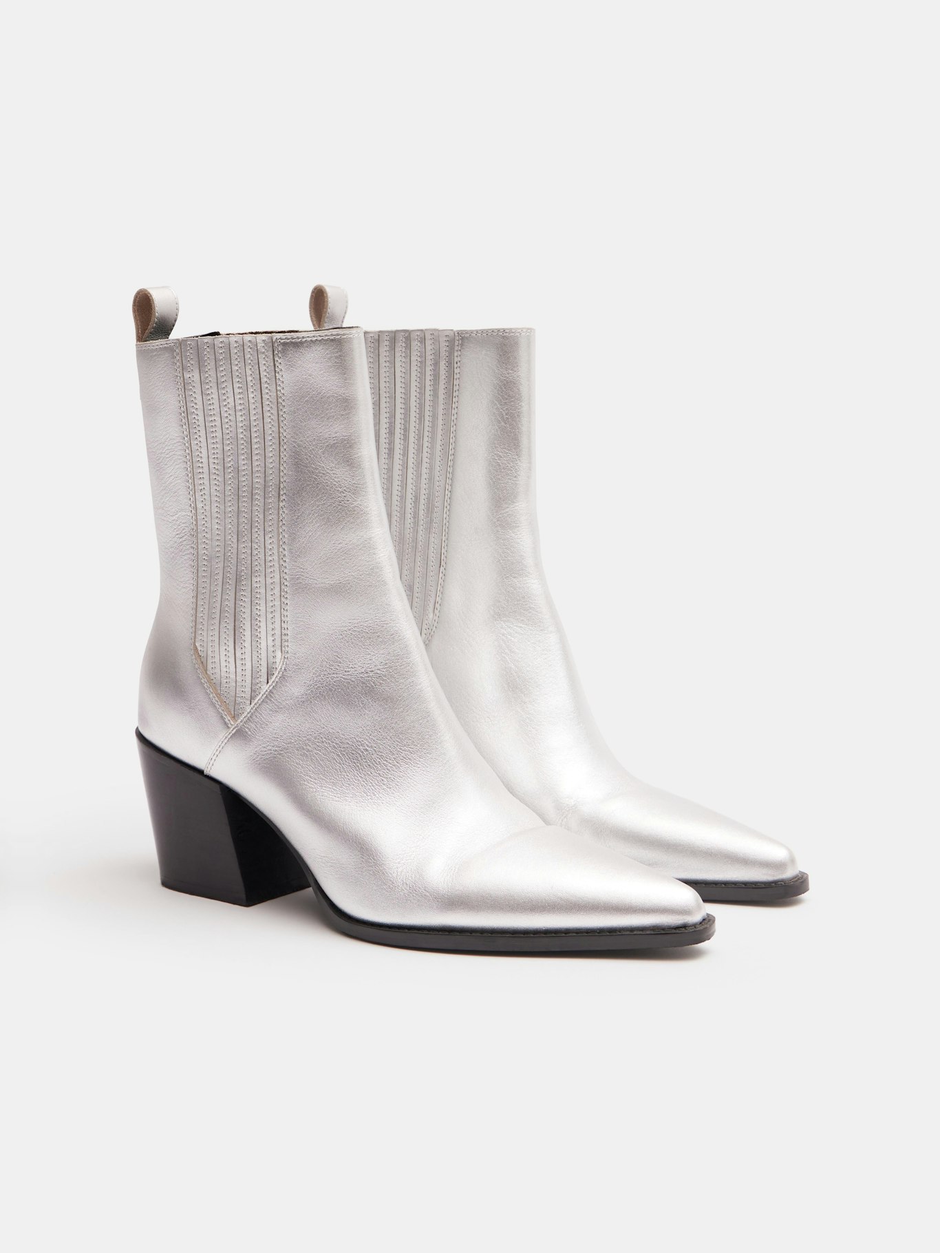 011938-2775-03 Western Leather Chelsea Boots