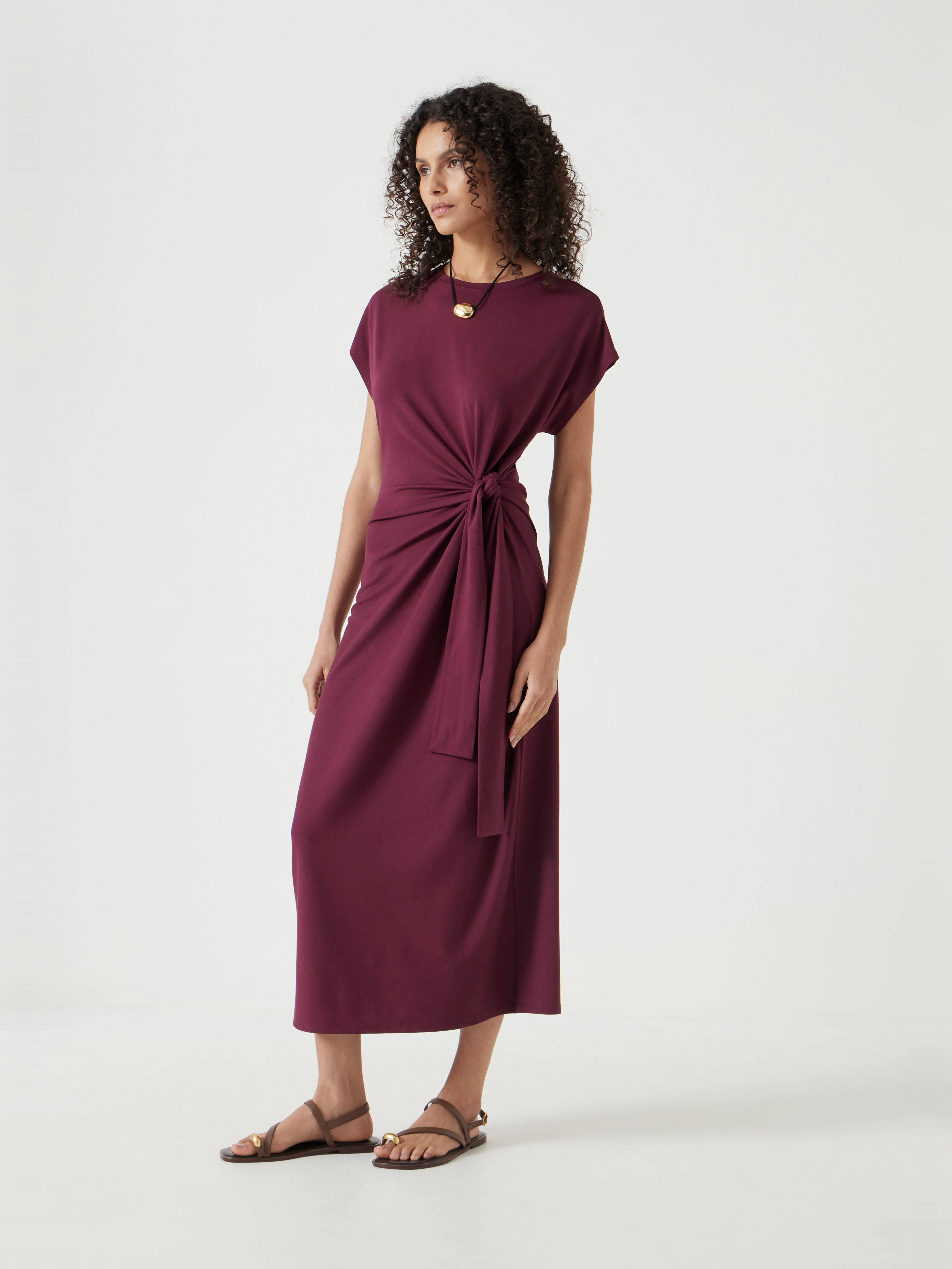 Trinny Jersey Midi Dress