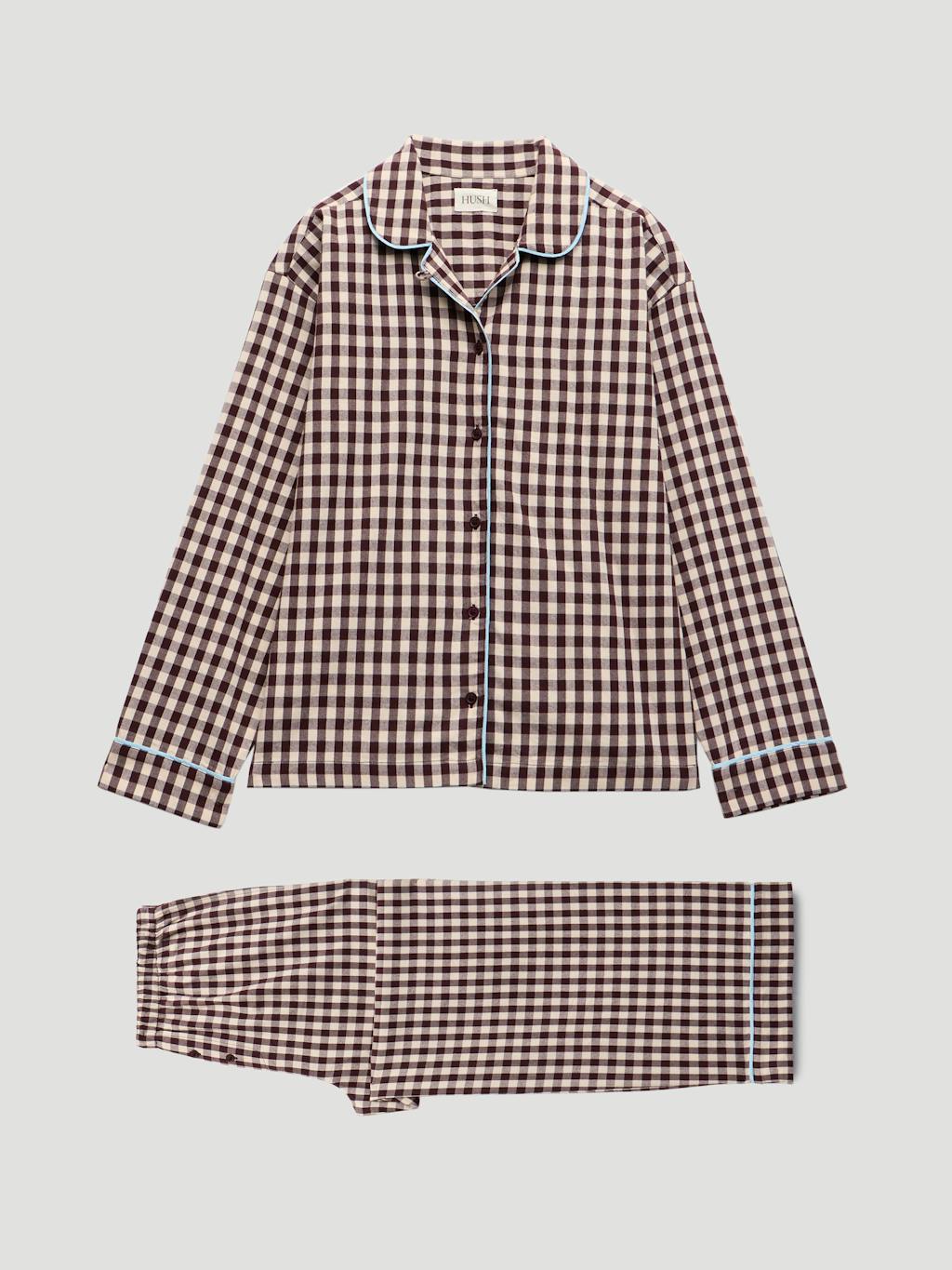 013567-4857-07 Brushed Cotton Gingham Pyjamas