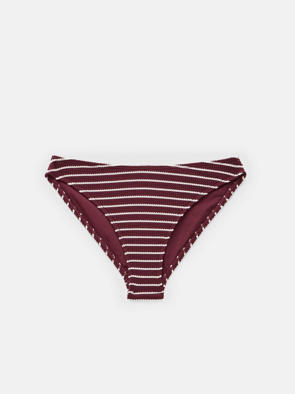 012638-1179-07 Cally Classic Stripe Crinkle Bikini Bottoms