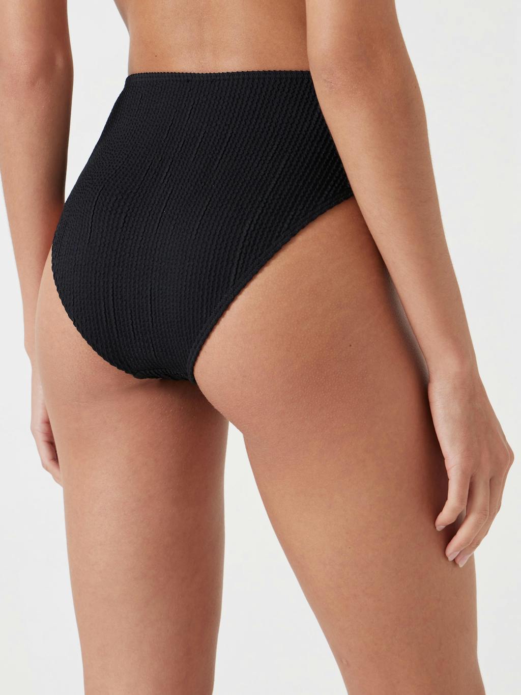 012637-0456-03 Harper High Waisted Crinkle Bikini Bottoms