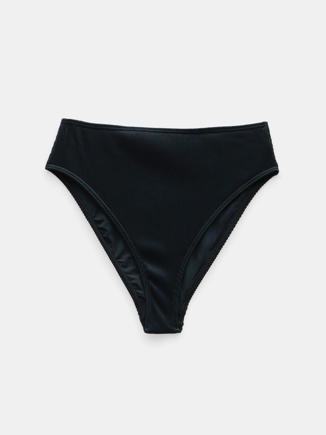 010405-0456-07 Harper High Waisted Rib Bikini Bottoms