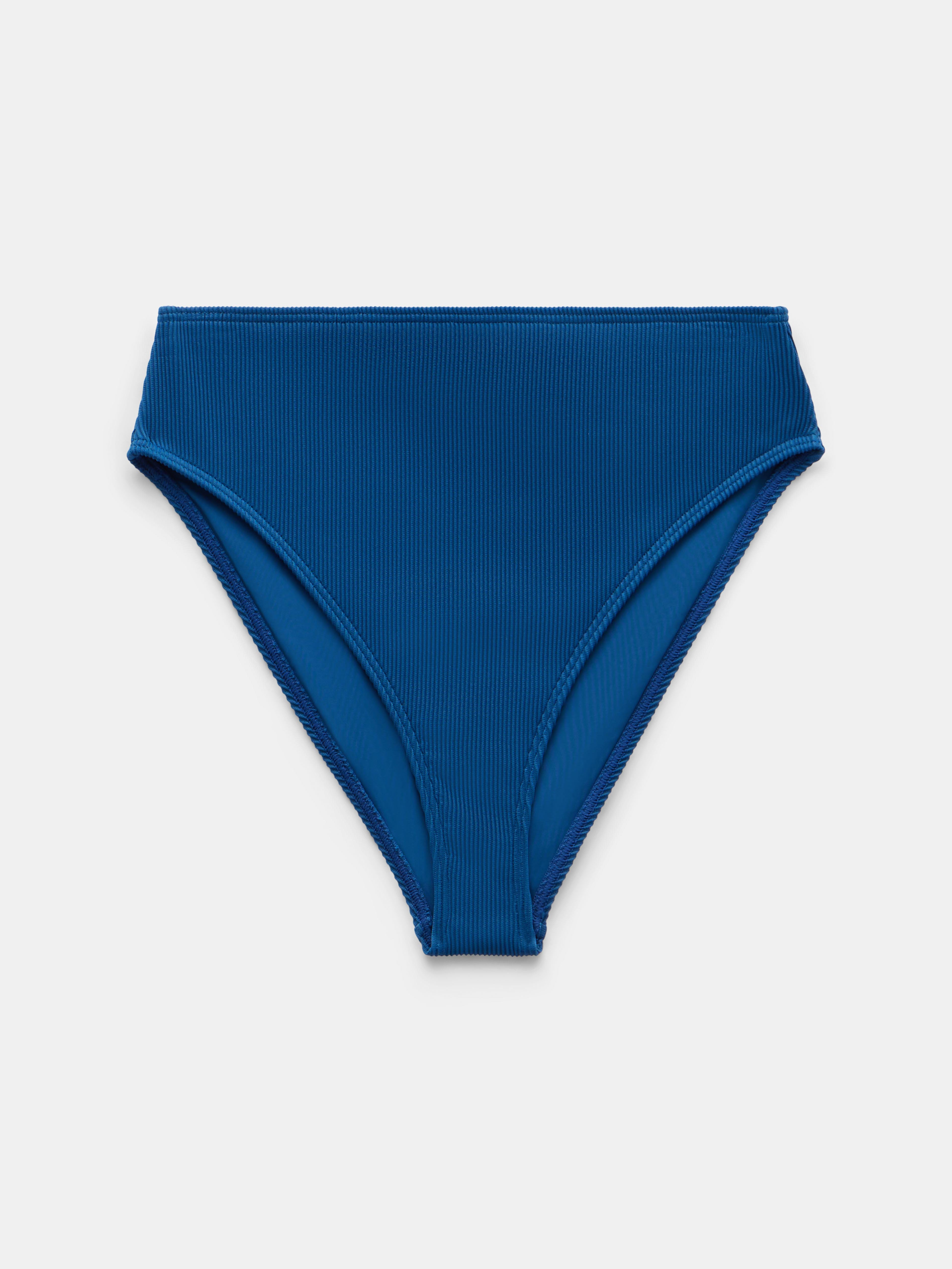 Harper High Waisted Rib Bikini Bottoms