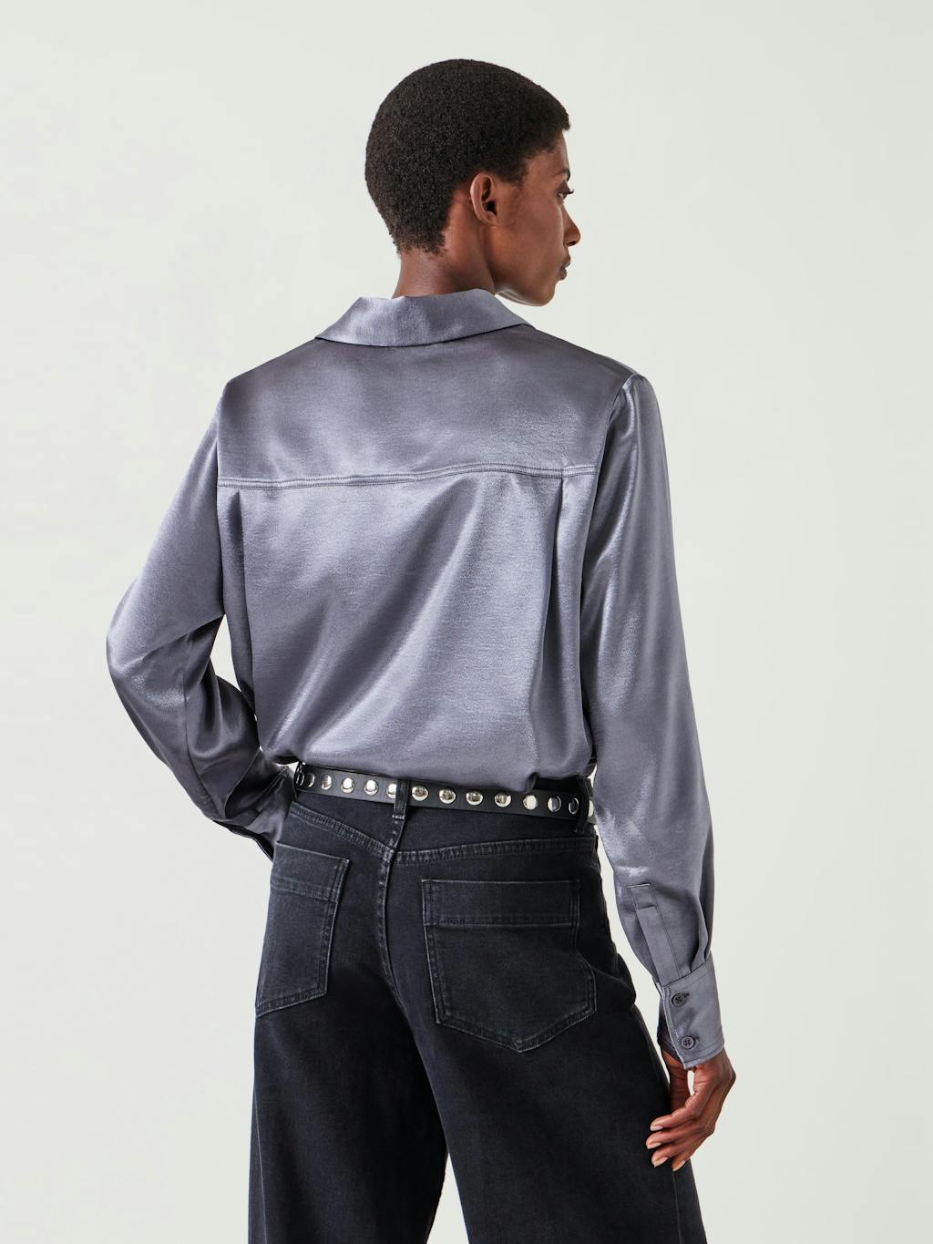 012583-4717-03 Rita Satin Shirt