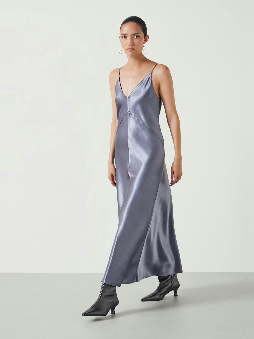 012584-4717-01 Aurora Satin Slip Maxi Dress