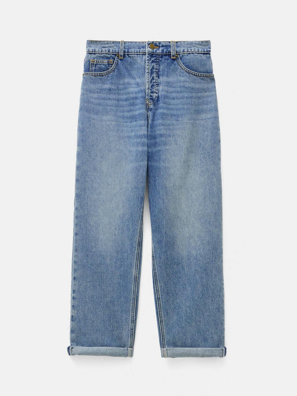 012429-3014-07 Button Fly Boyfriend Jean