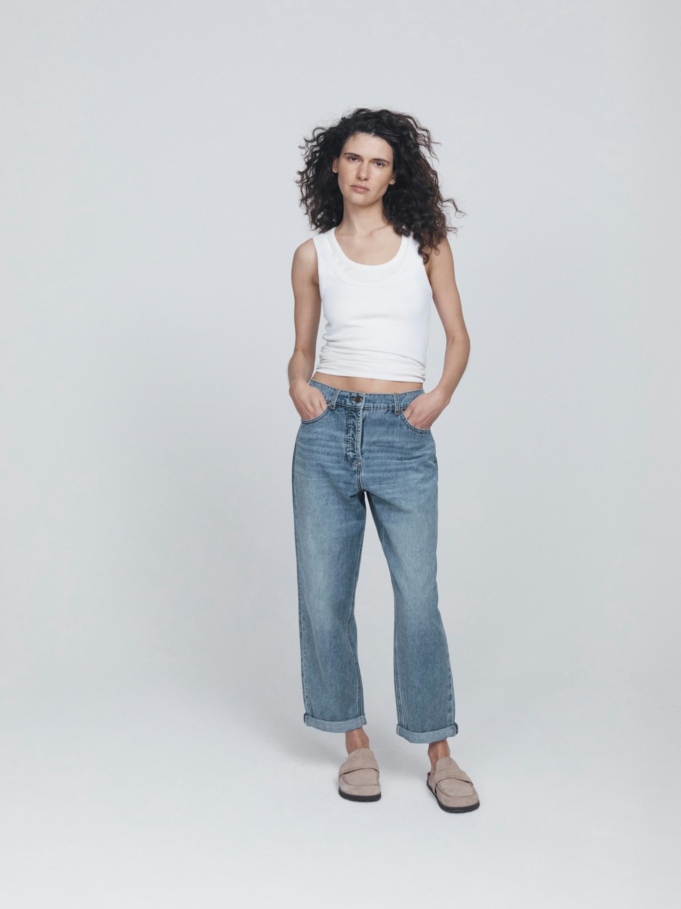012429-3014-10 Button Fly Boyfriend Jeans