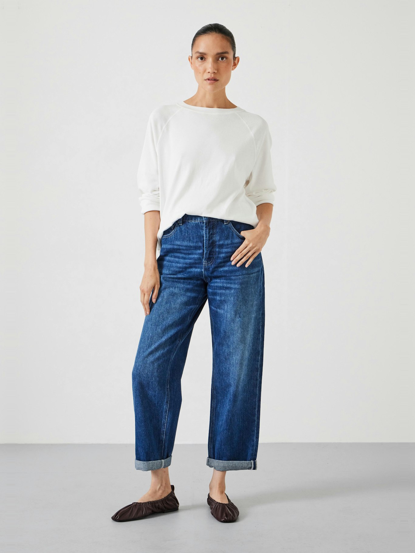 012429-3069-01 Button Fly Boyfriend Jeans