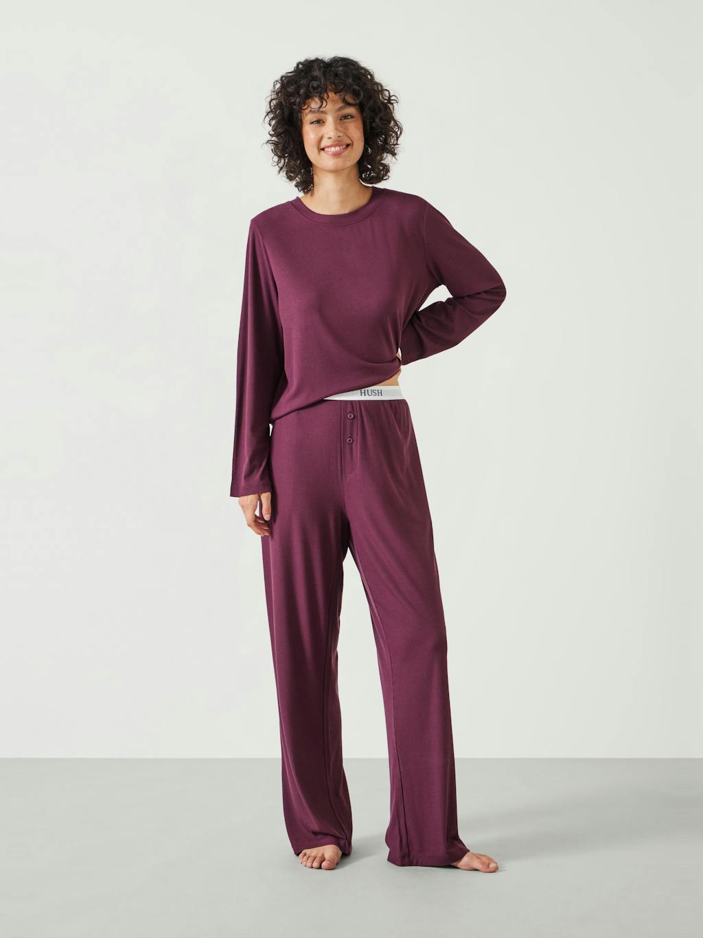 011971-1319-01 Cody Ribbed Modal Blend Pyjamas
