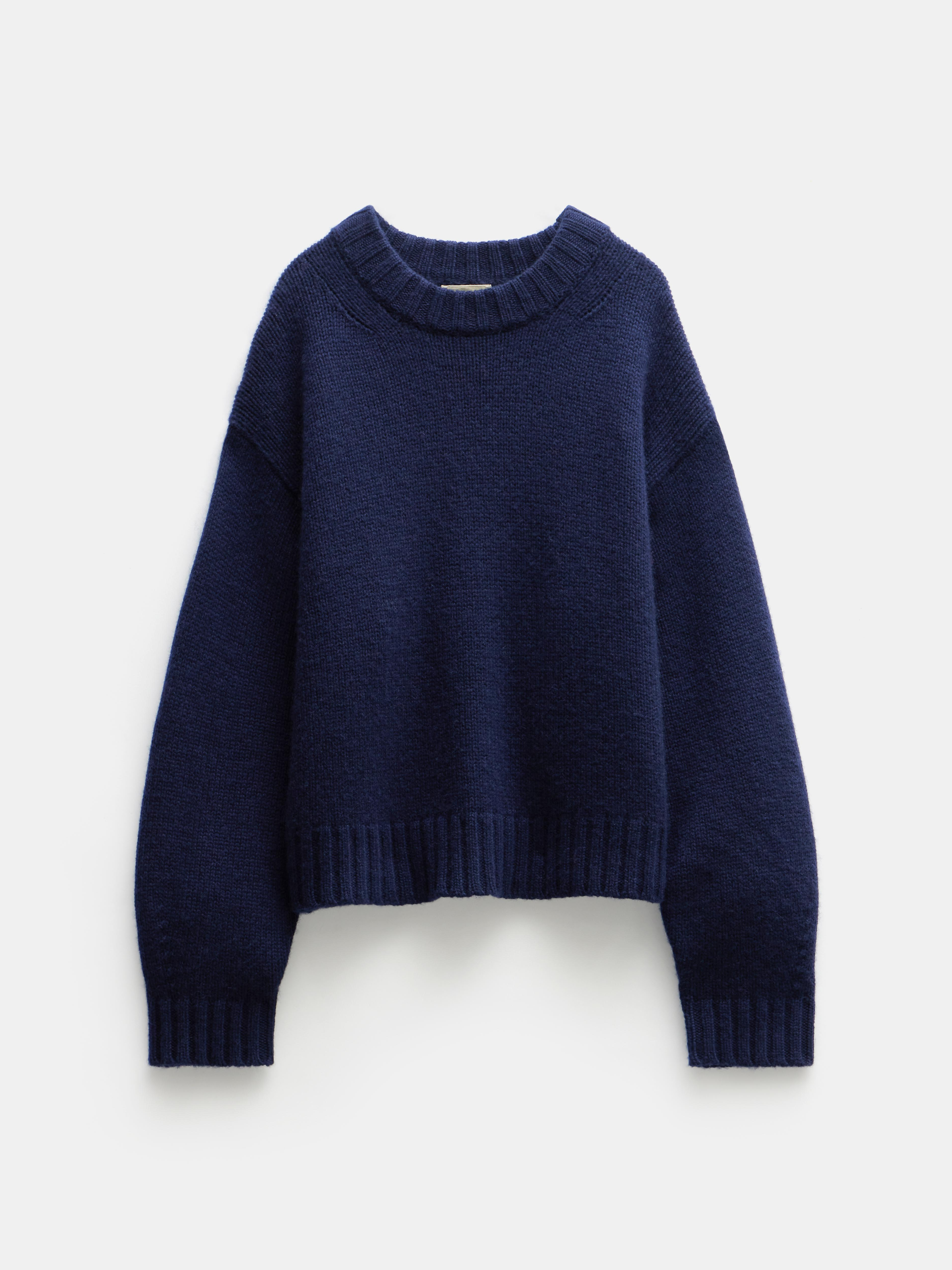 Cora Chunky Cashmere Crew Jumper