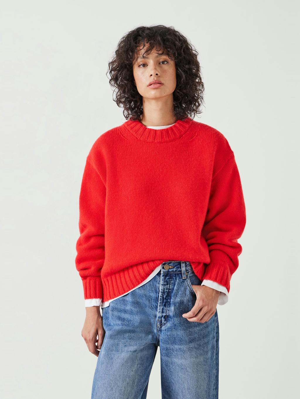 011937-4197-01 Cora Chunky Cashmere Crew Jumper