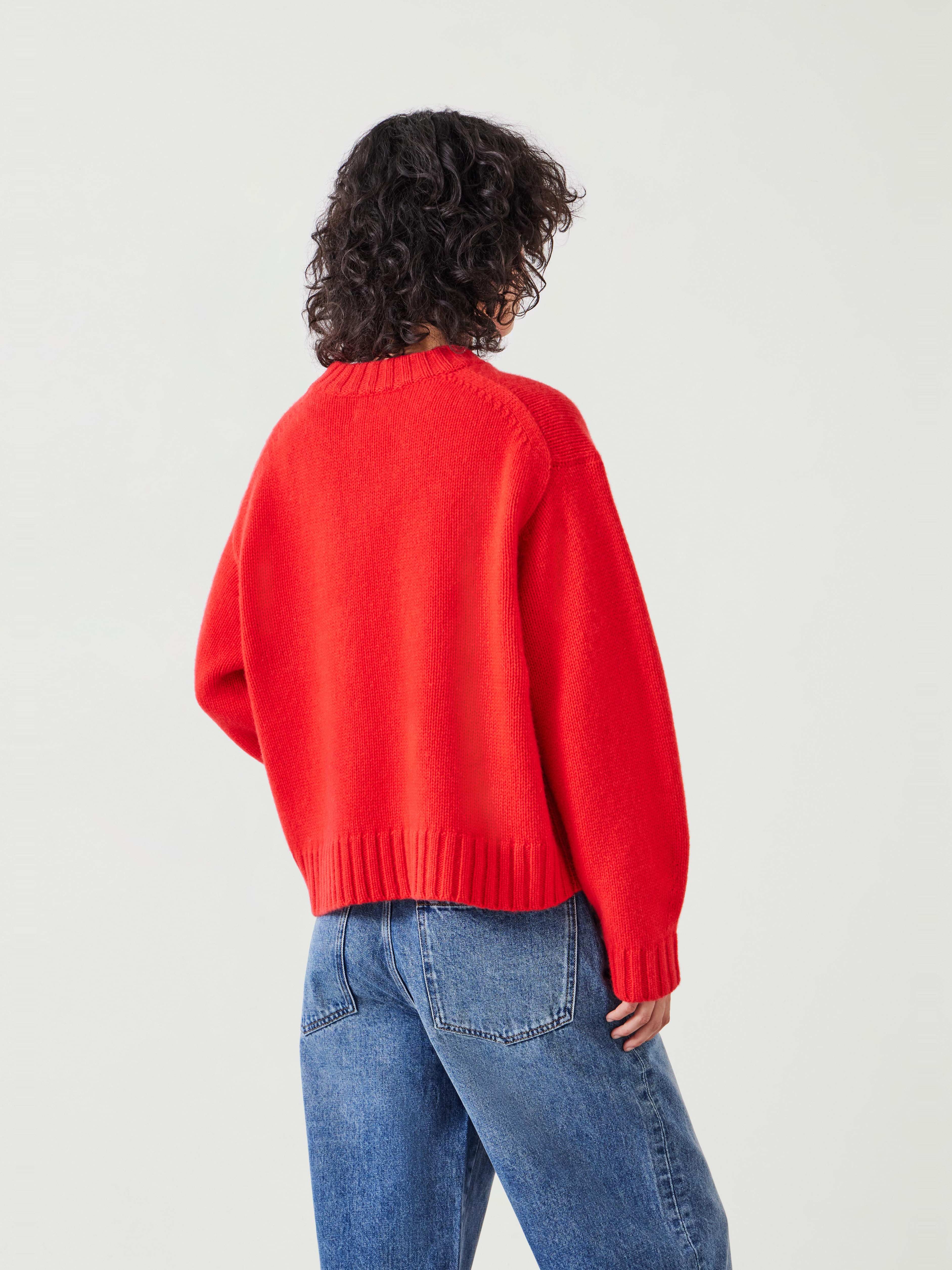 Cora Chunky Cashmere Crew Jumper