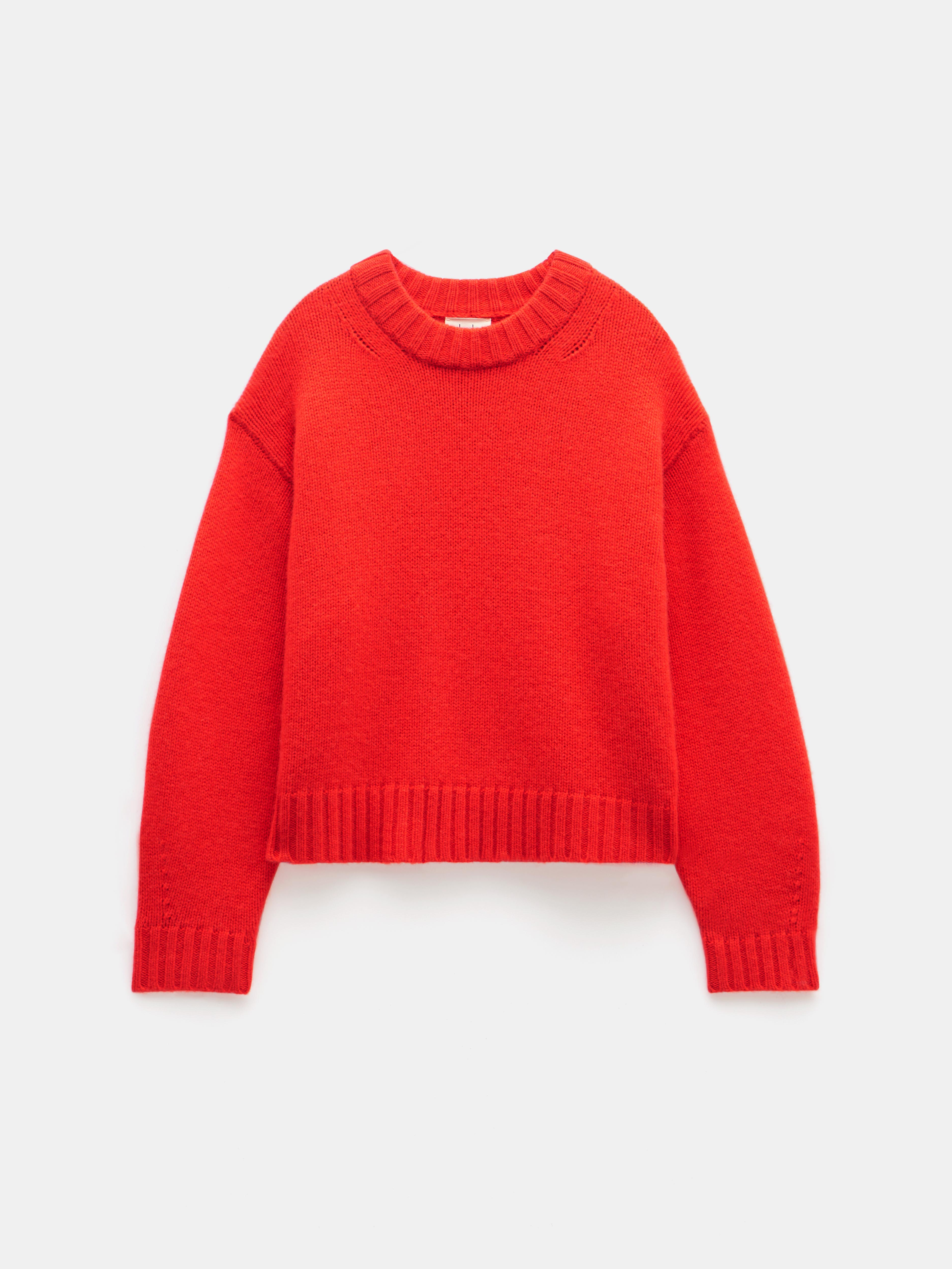 Cora Chunky Cashmere Crew Jumper