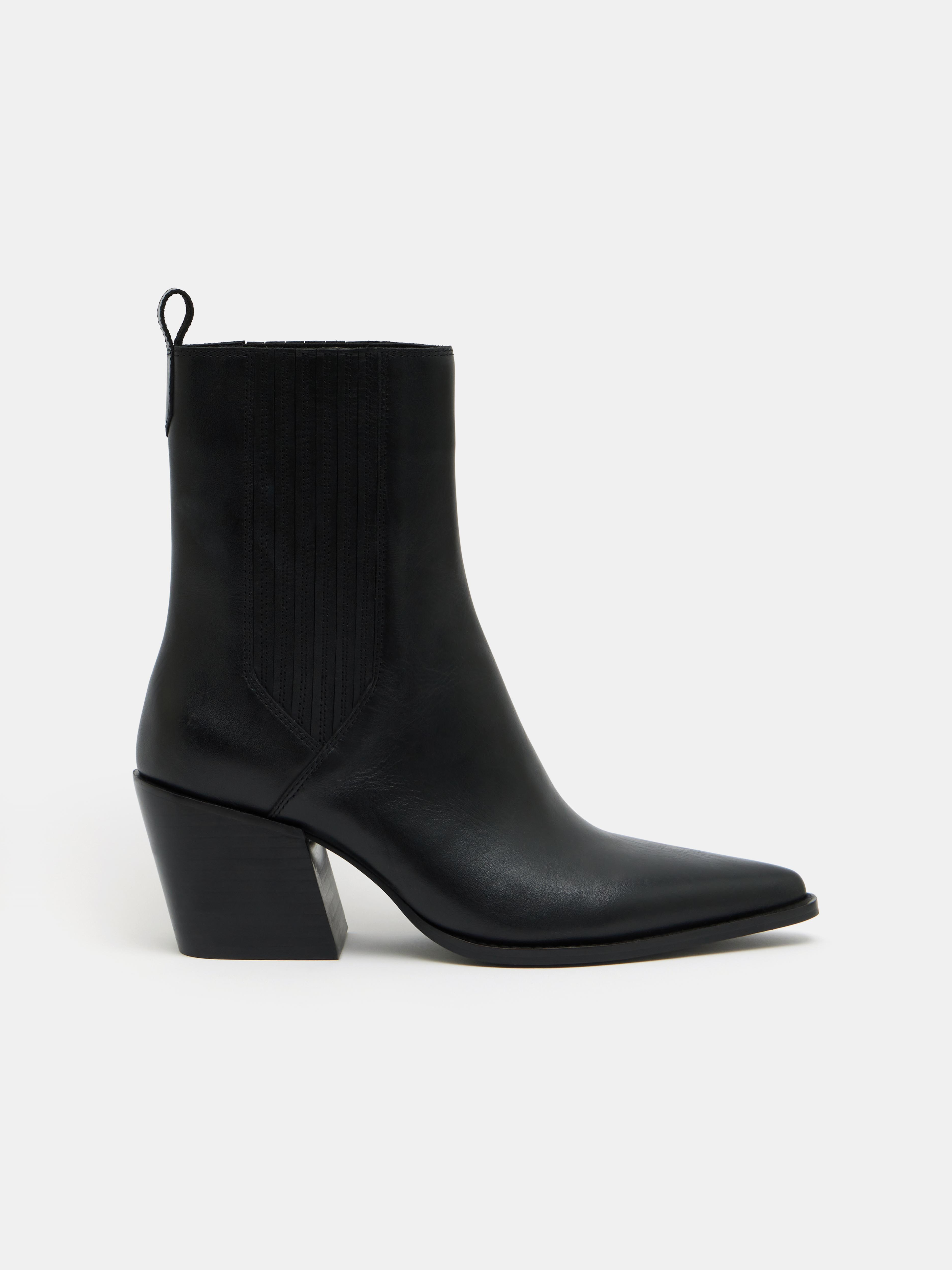 Western Leather Chelsea Boots