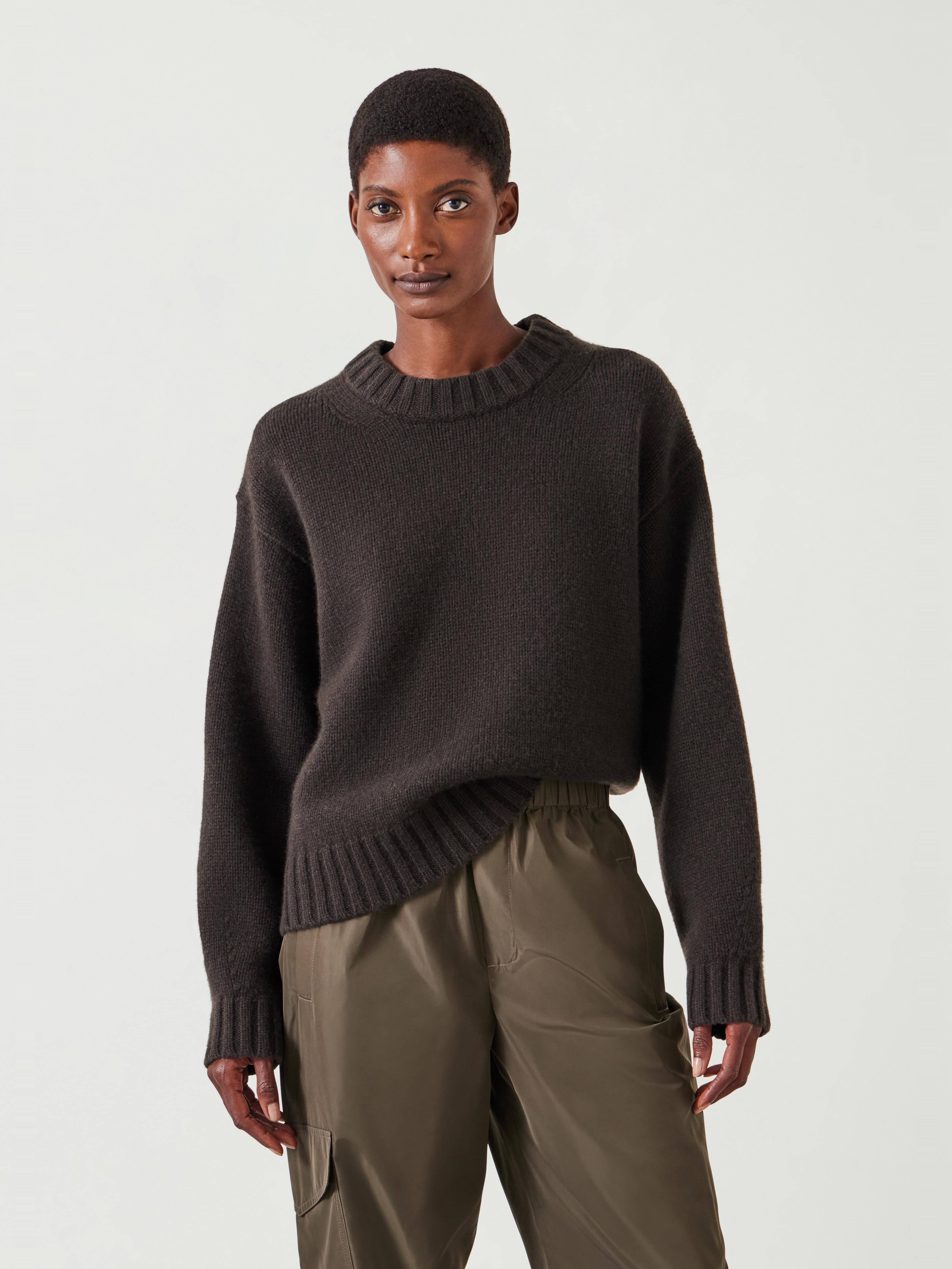 Cora Chunky Cashmere Crew Jumper