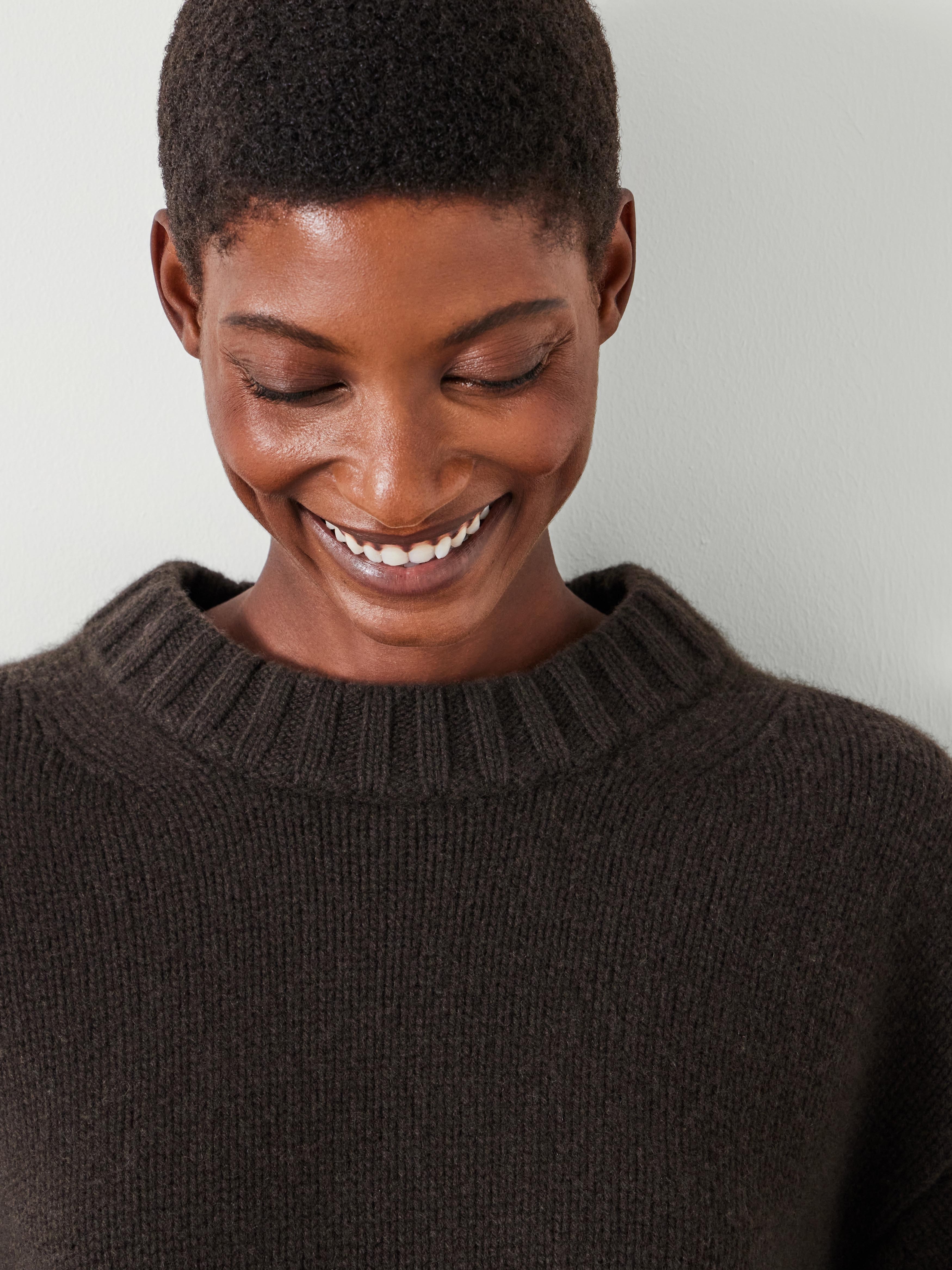 Cora Chunky Cashmere Crew Jumper