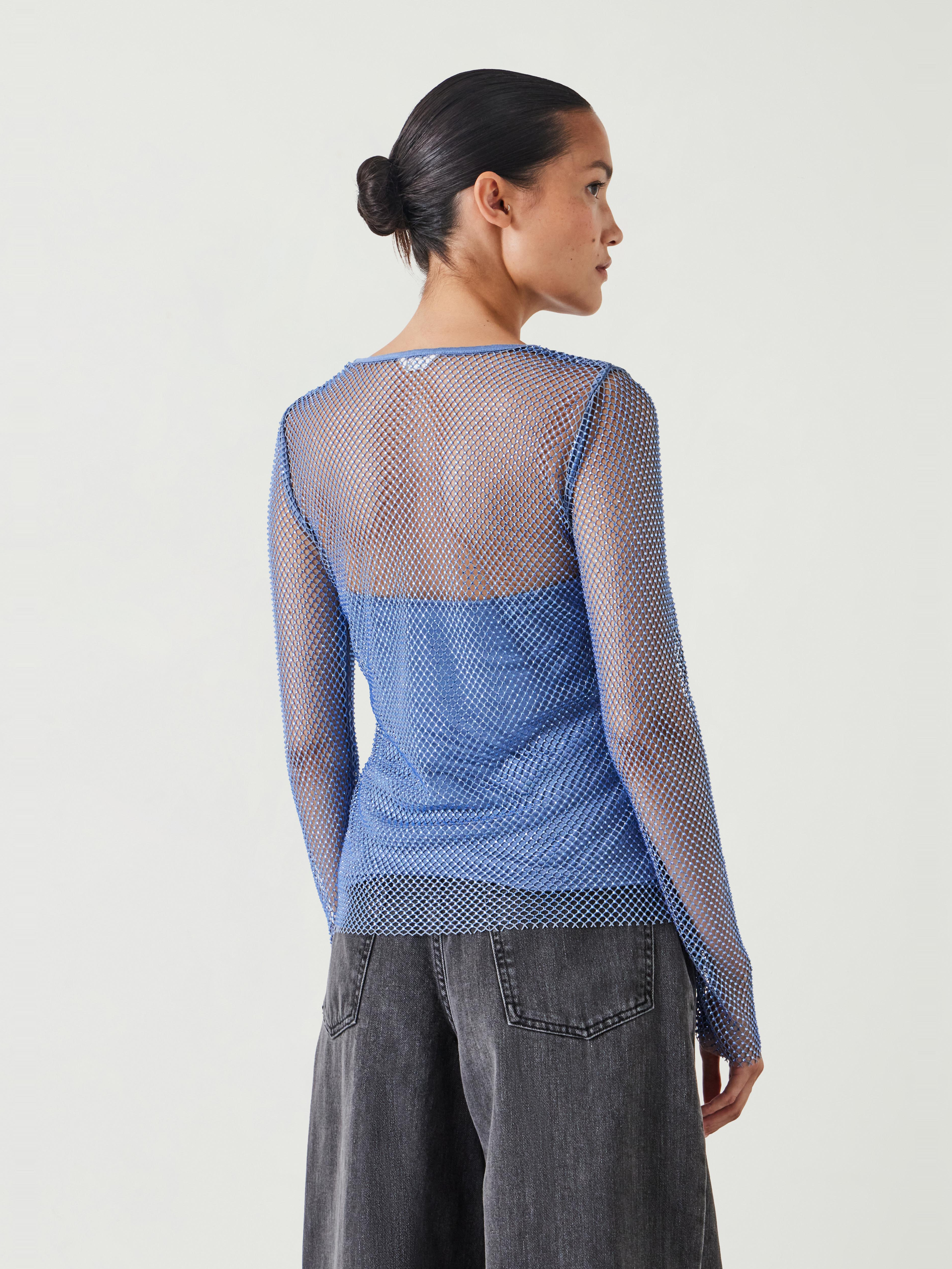 Una Sparkle Long Sleeve Top