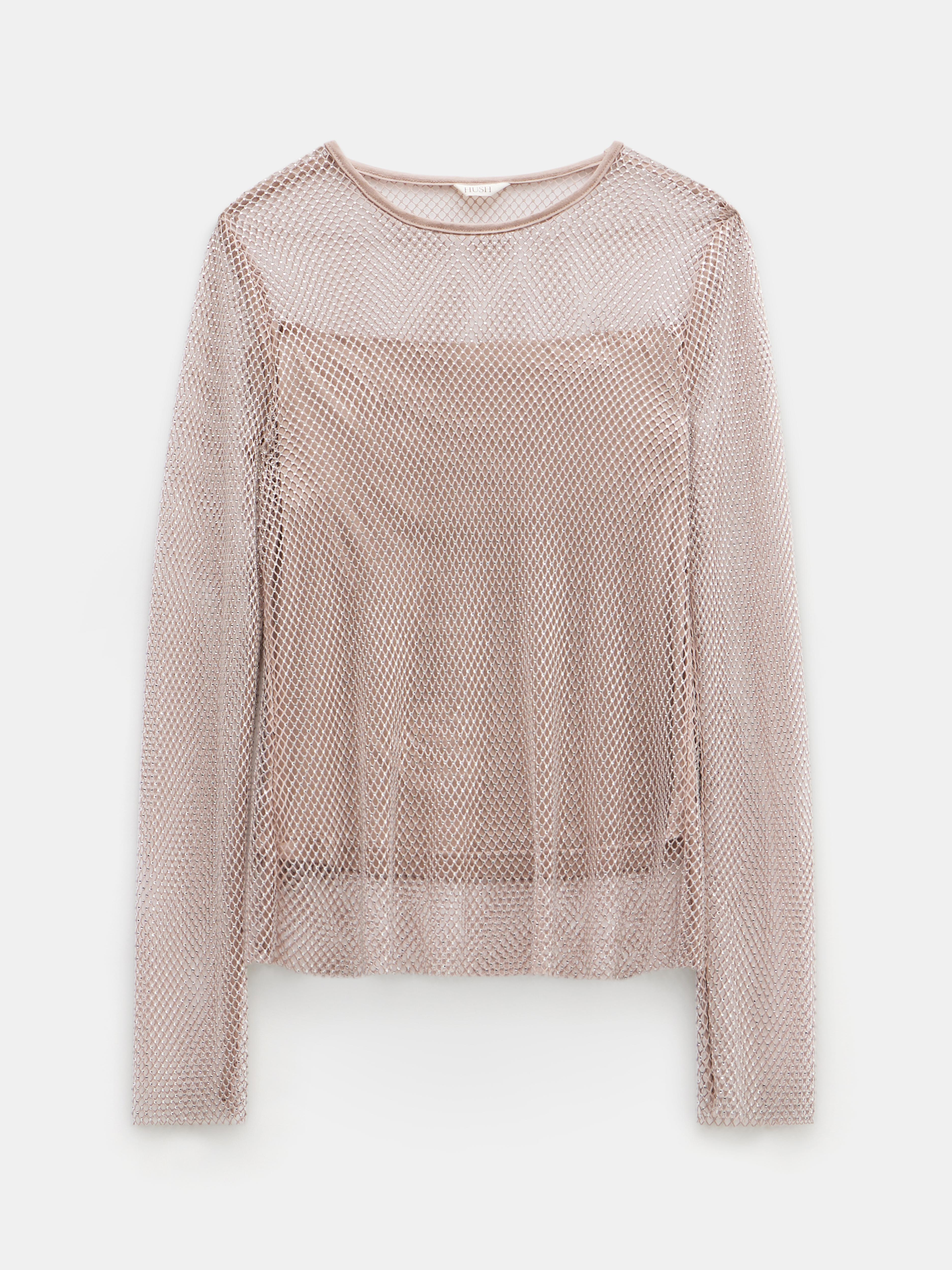 Una Sparkle Long Sleeve Top