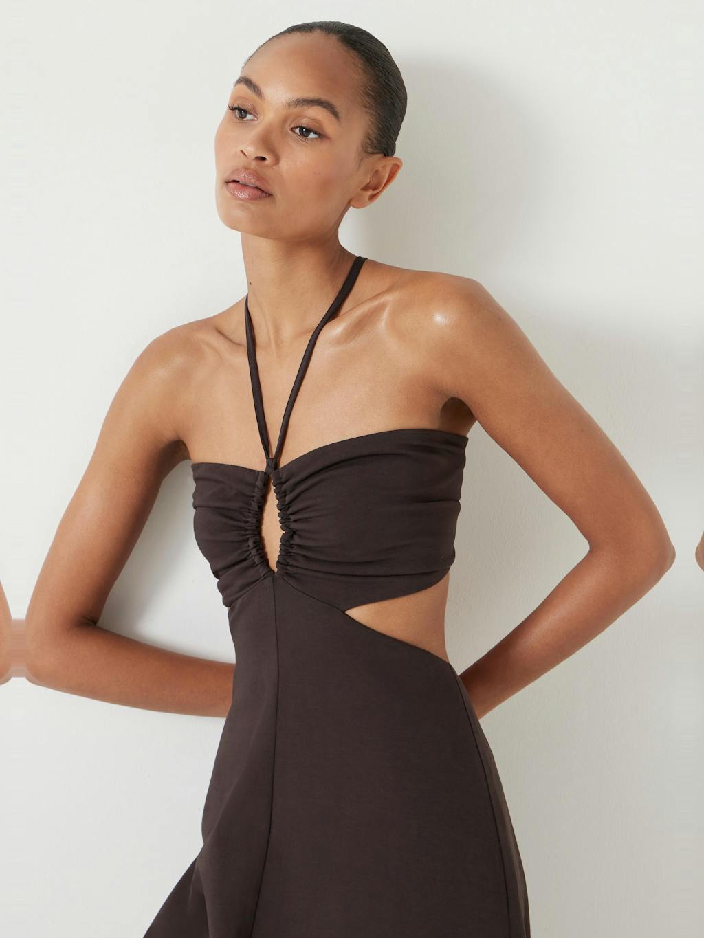 010928-0450-02 Jemma Cotton Jersey Cut-out Dress