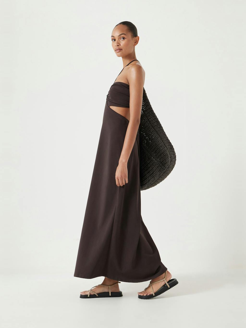 010928-0450-04 Jemma Cotton Jersey Cut-out Dress