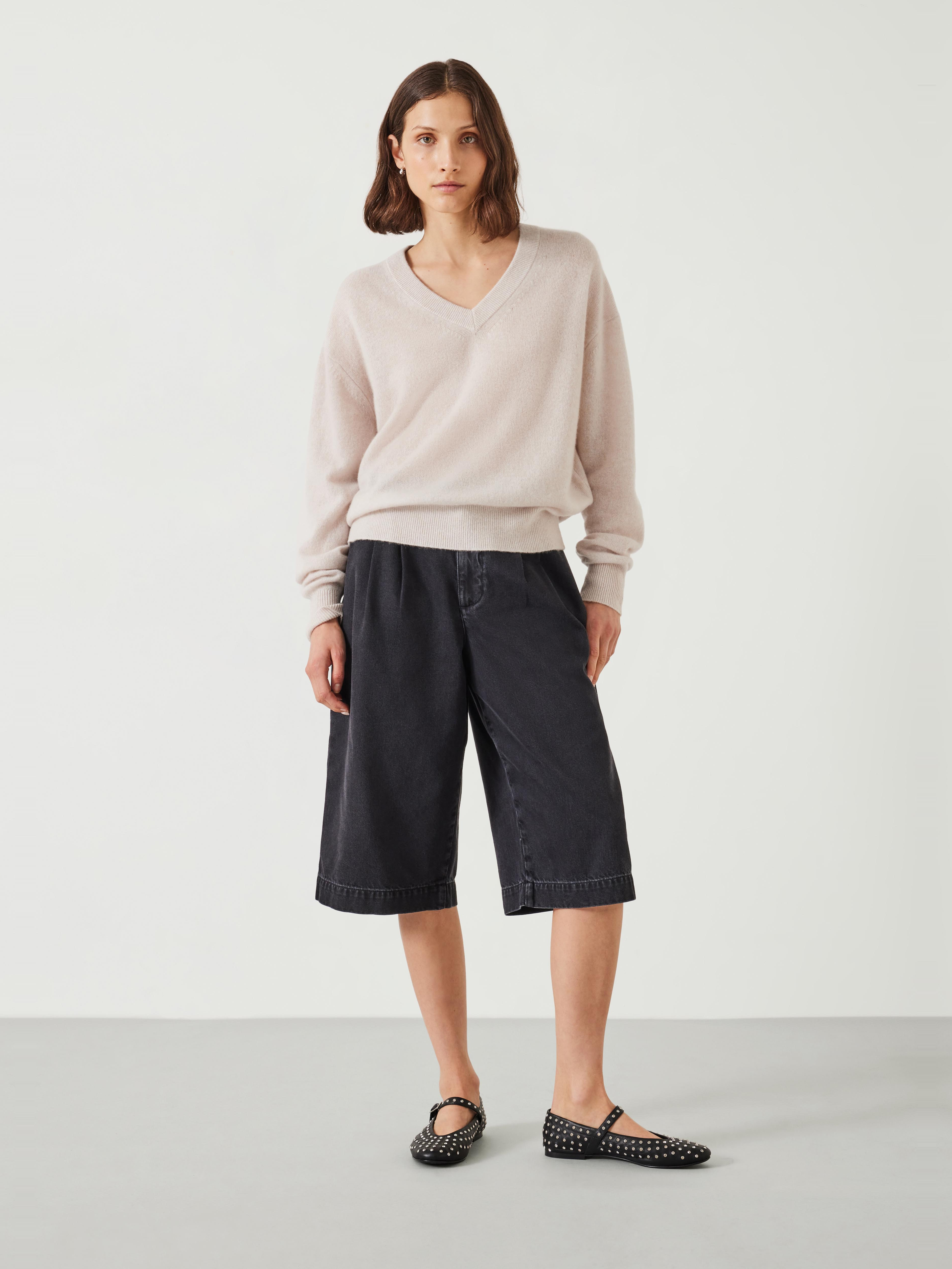 Scarlett Cashmere V-Neck Jumper