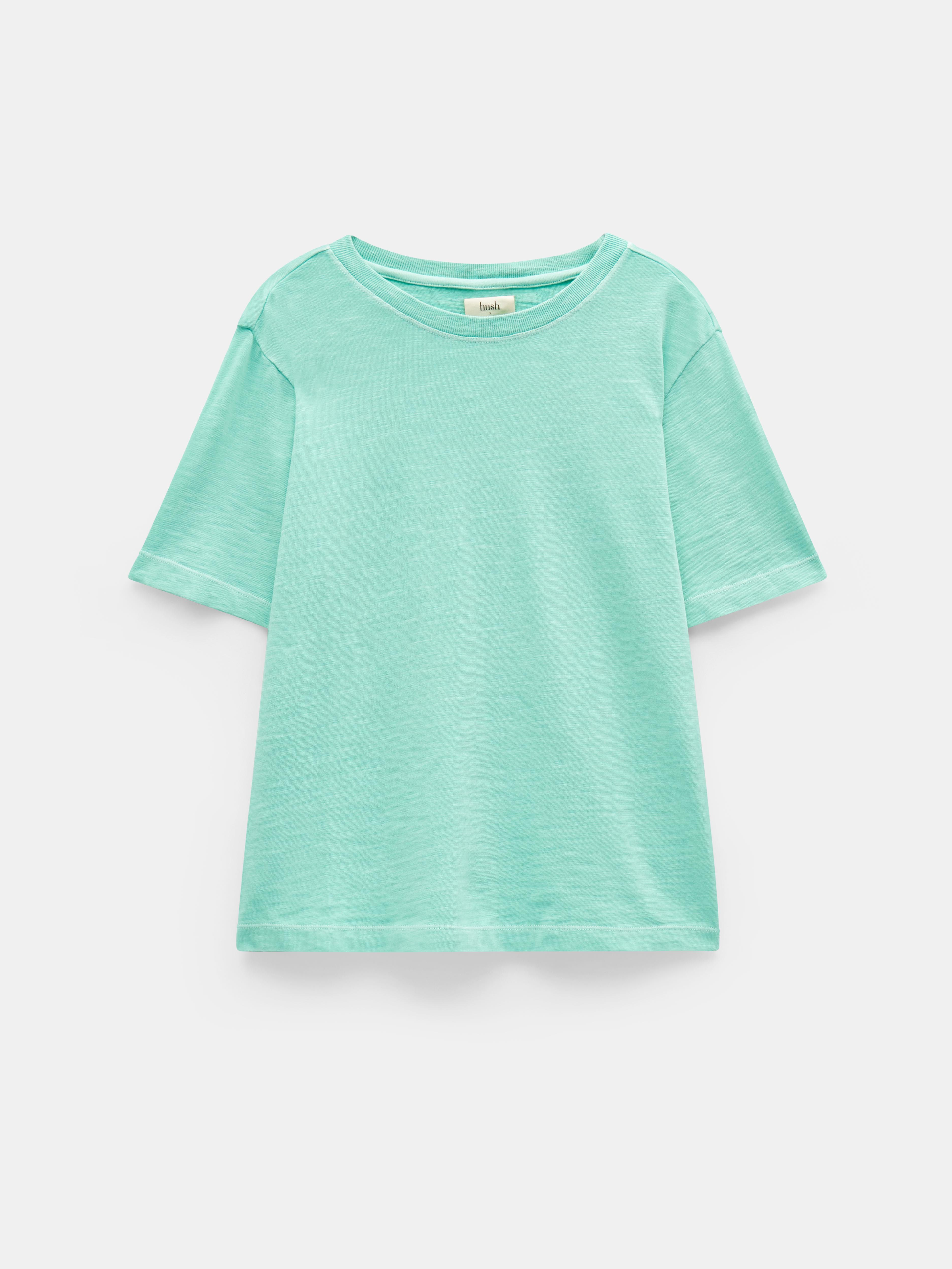 Reagan Brushed Cotton T-Shirt