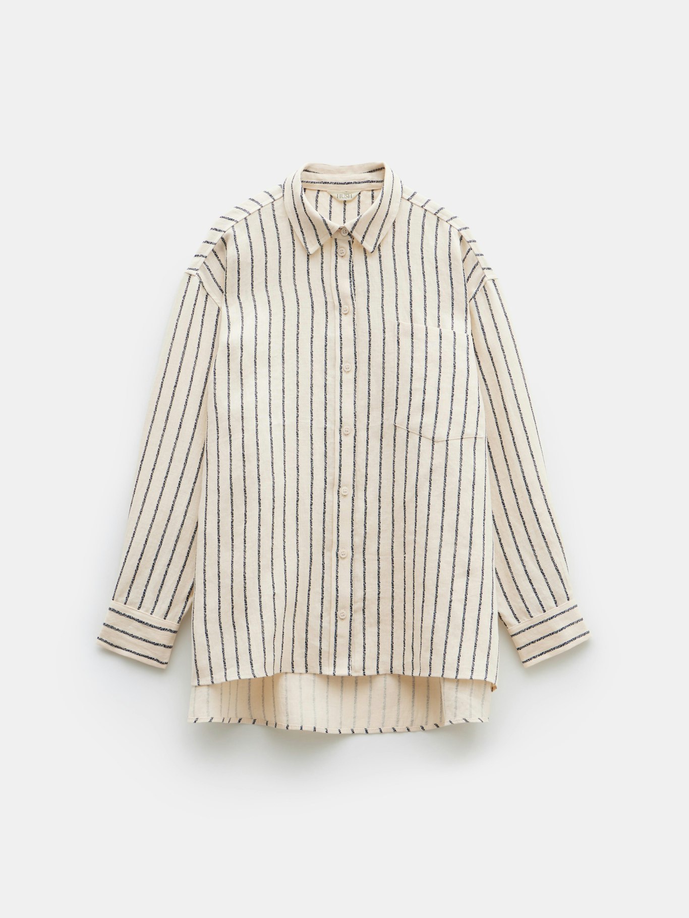 010172-4580-07 Elysia Stripe Linen Shirt