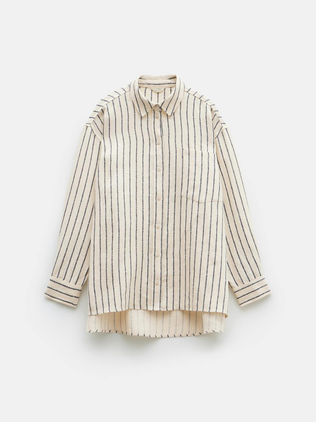 010172-4580-07 Elysia Stripe Linen Shirt