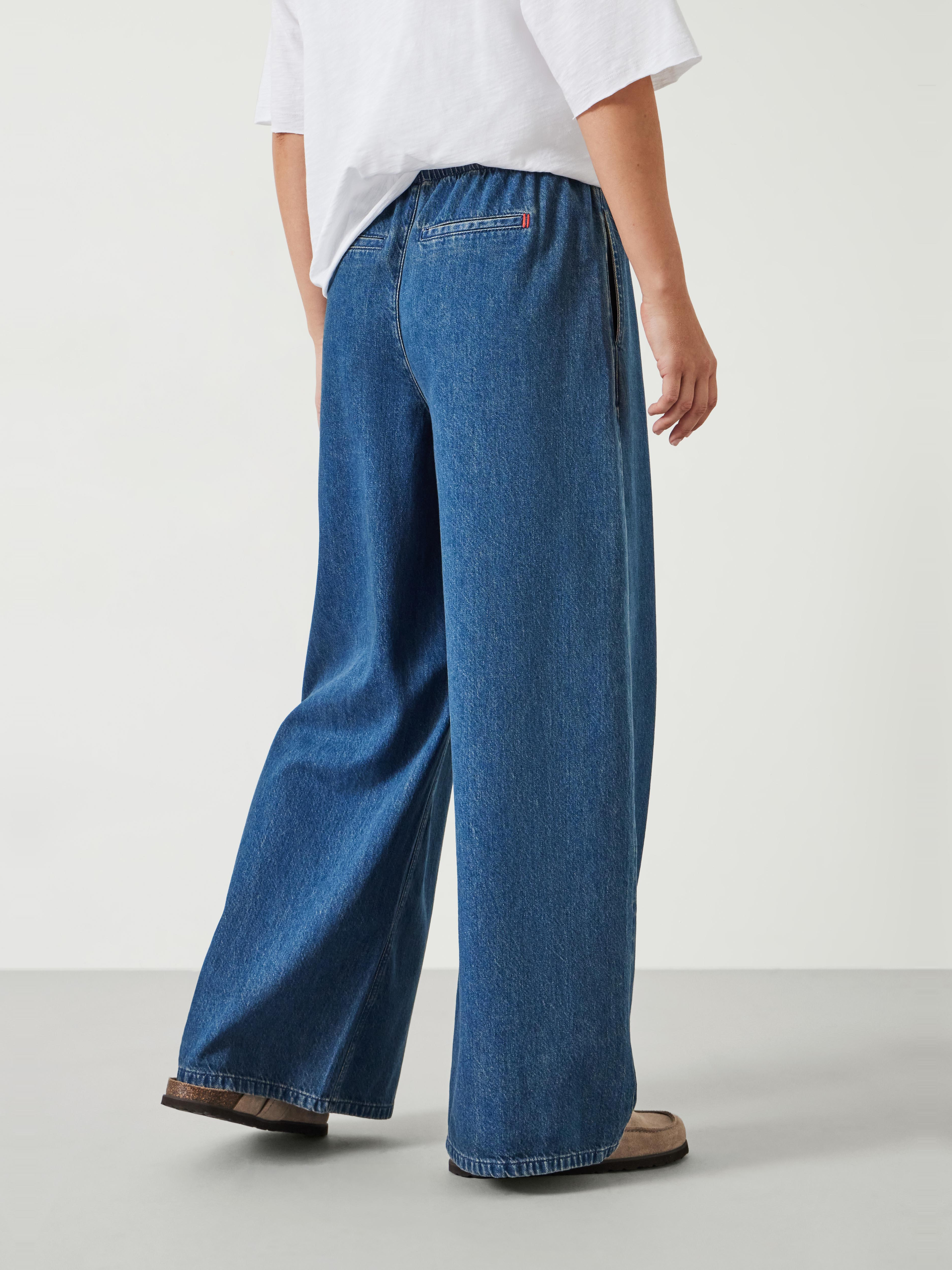 Clio Wide Leg Tie Waist Jeans