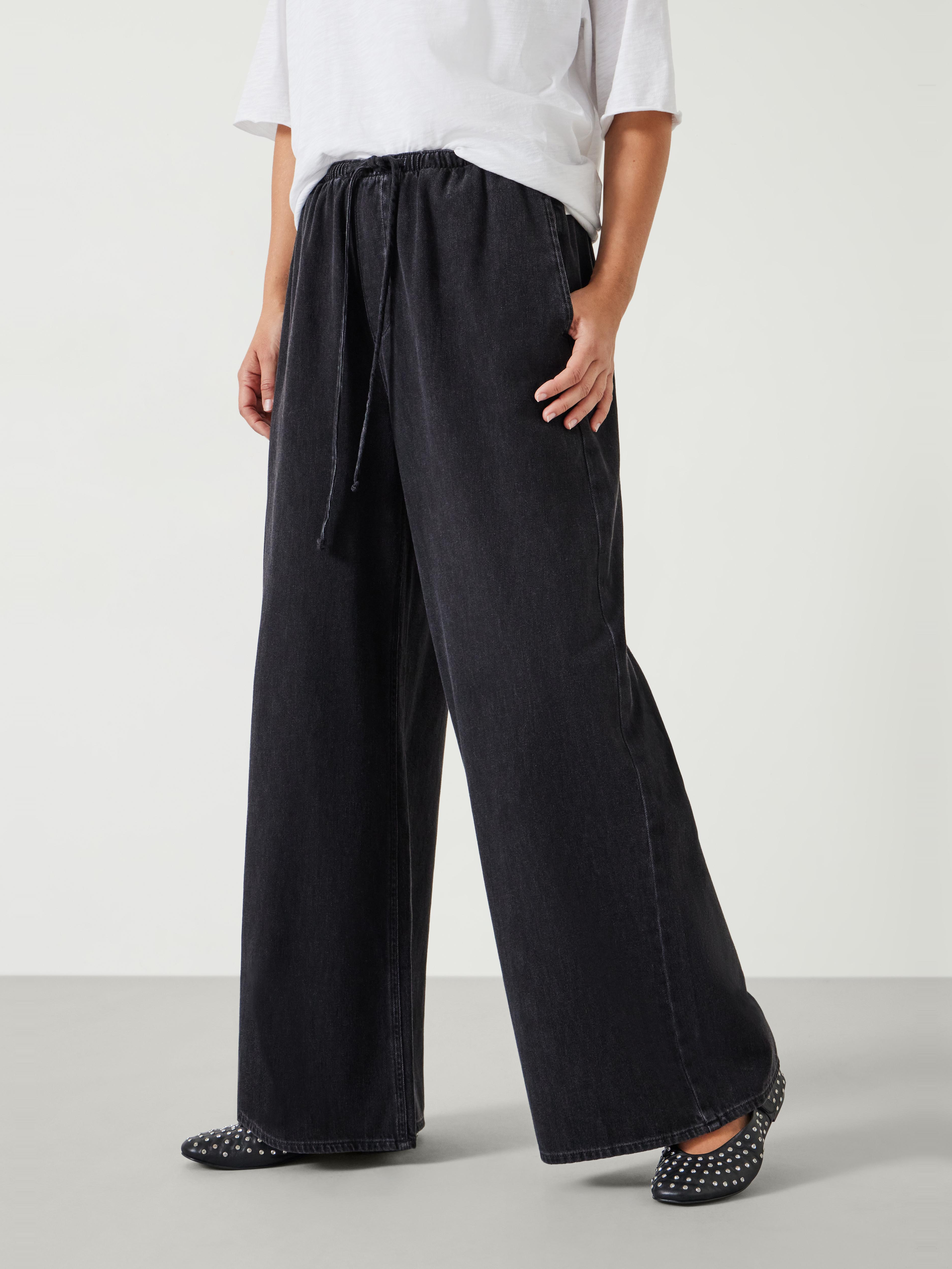 Clio Wide Leg Tie Waist Jeans