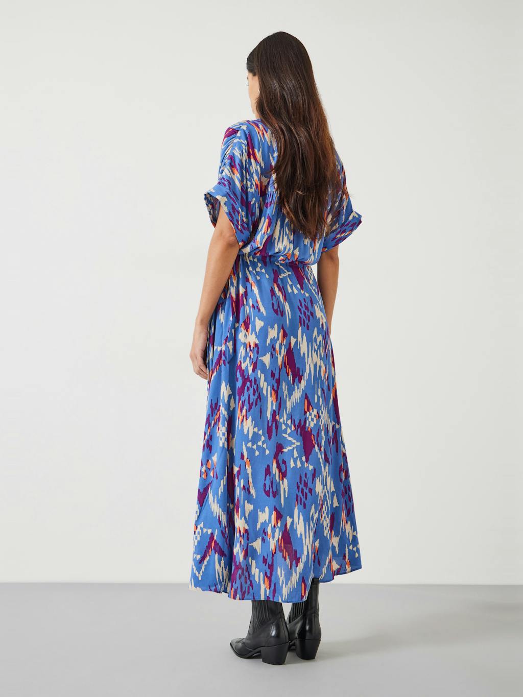 010301-4512-03 Keisha Relaxed Maxi Shirt Dress