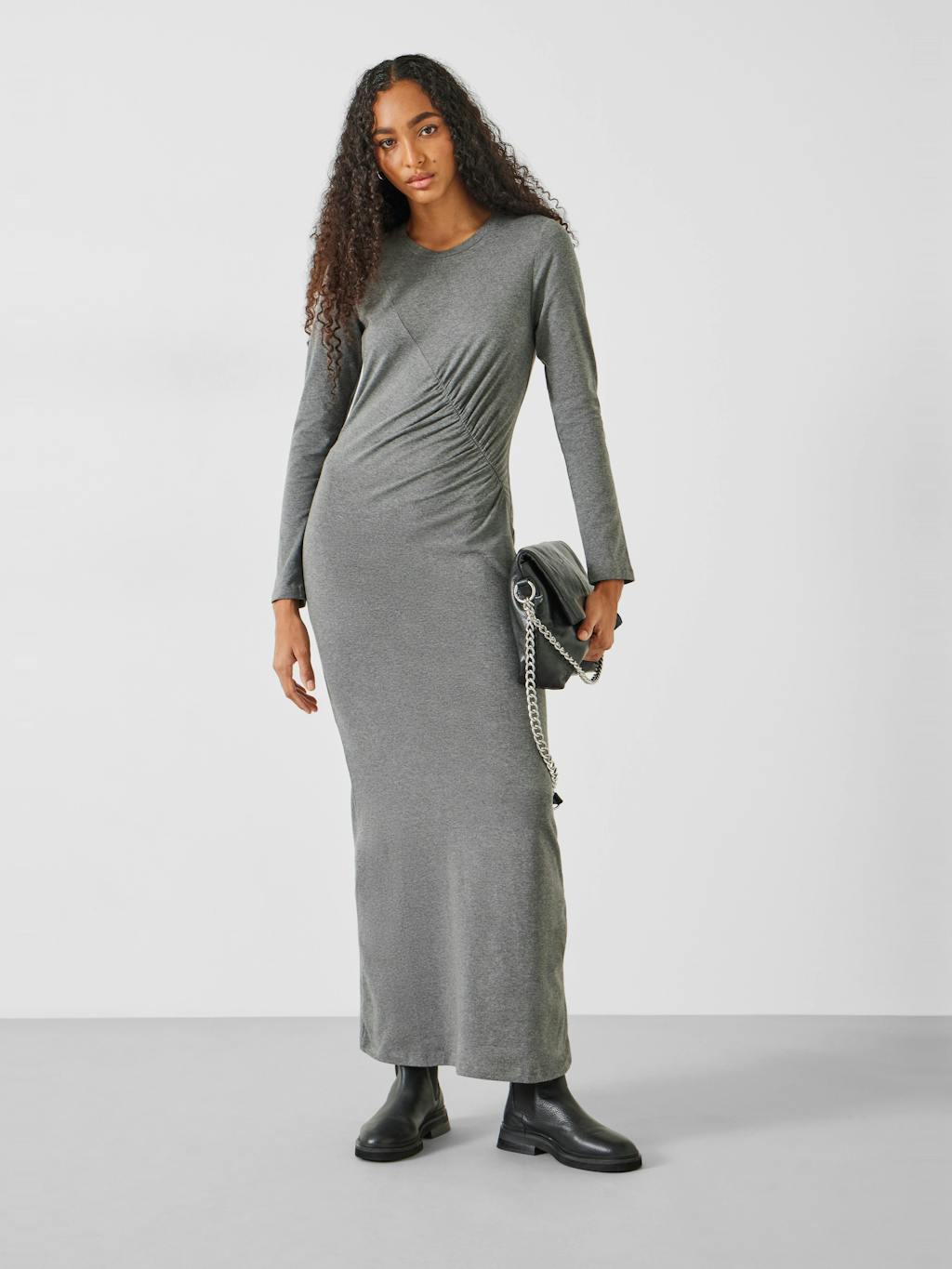 010058-2806-01 Frankie Gather Maxi Dress