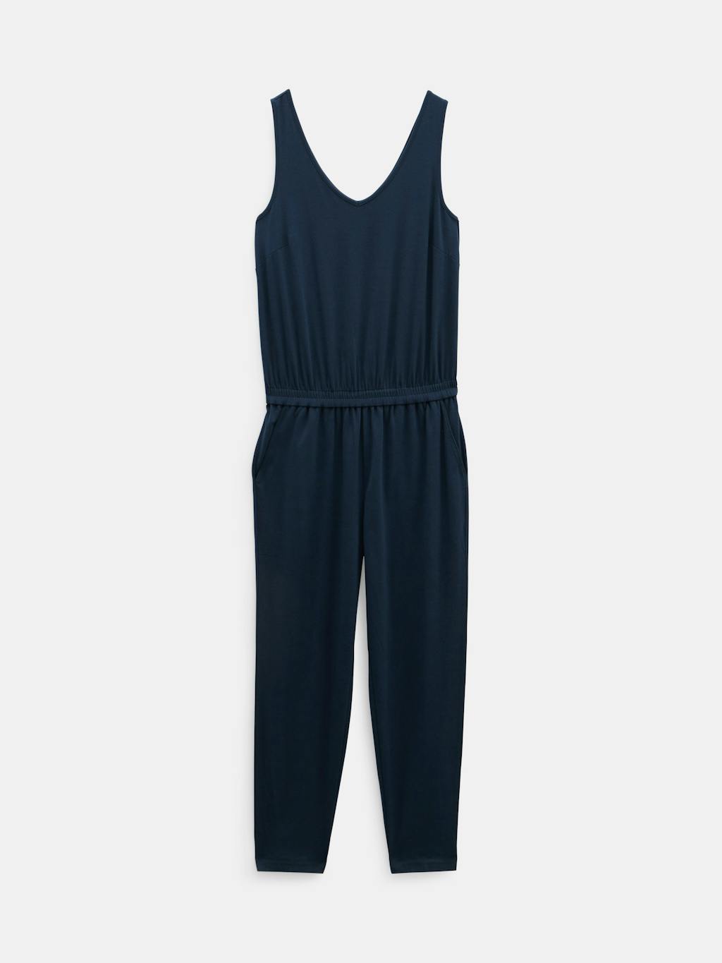 002445-1659-07 Cropped Jersey Jumpsuit