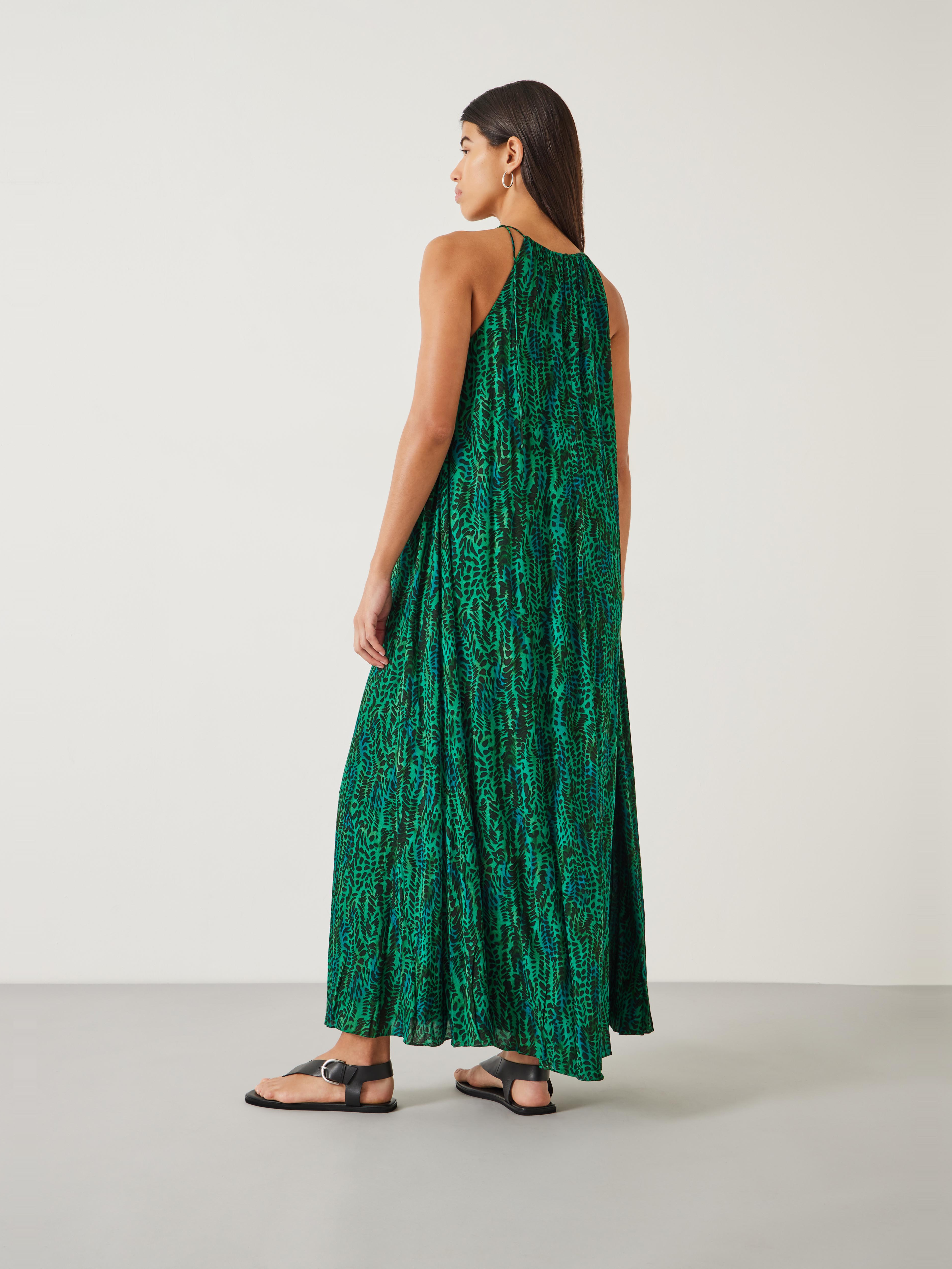 Cassie Relaxed Halter Neck Maxi Dress
