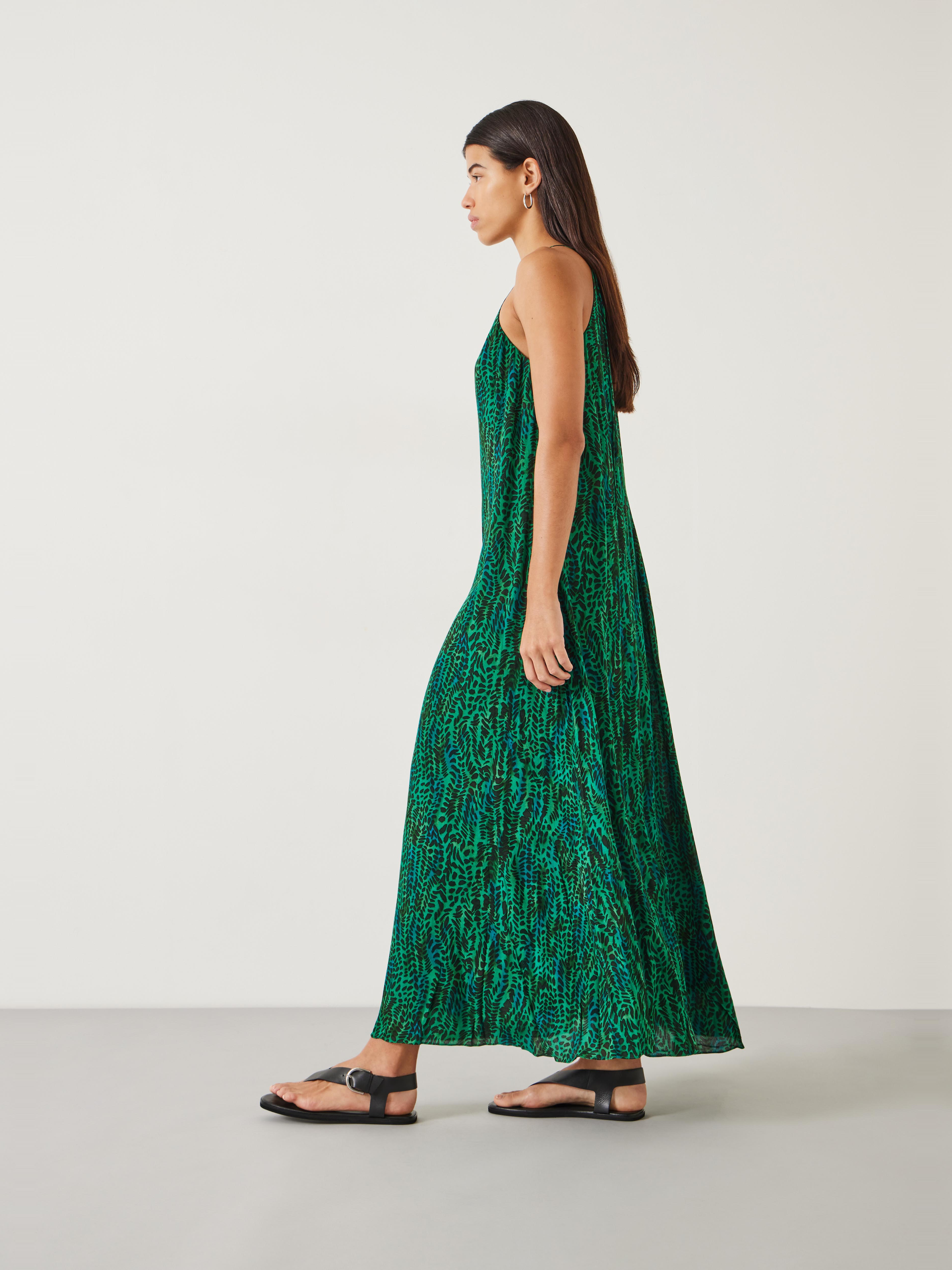 Cassie Relaxed Halter Neck Maxi Dress