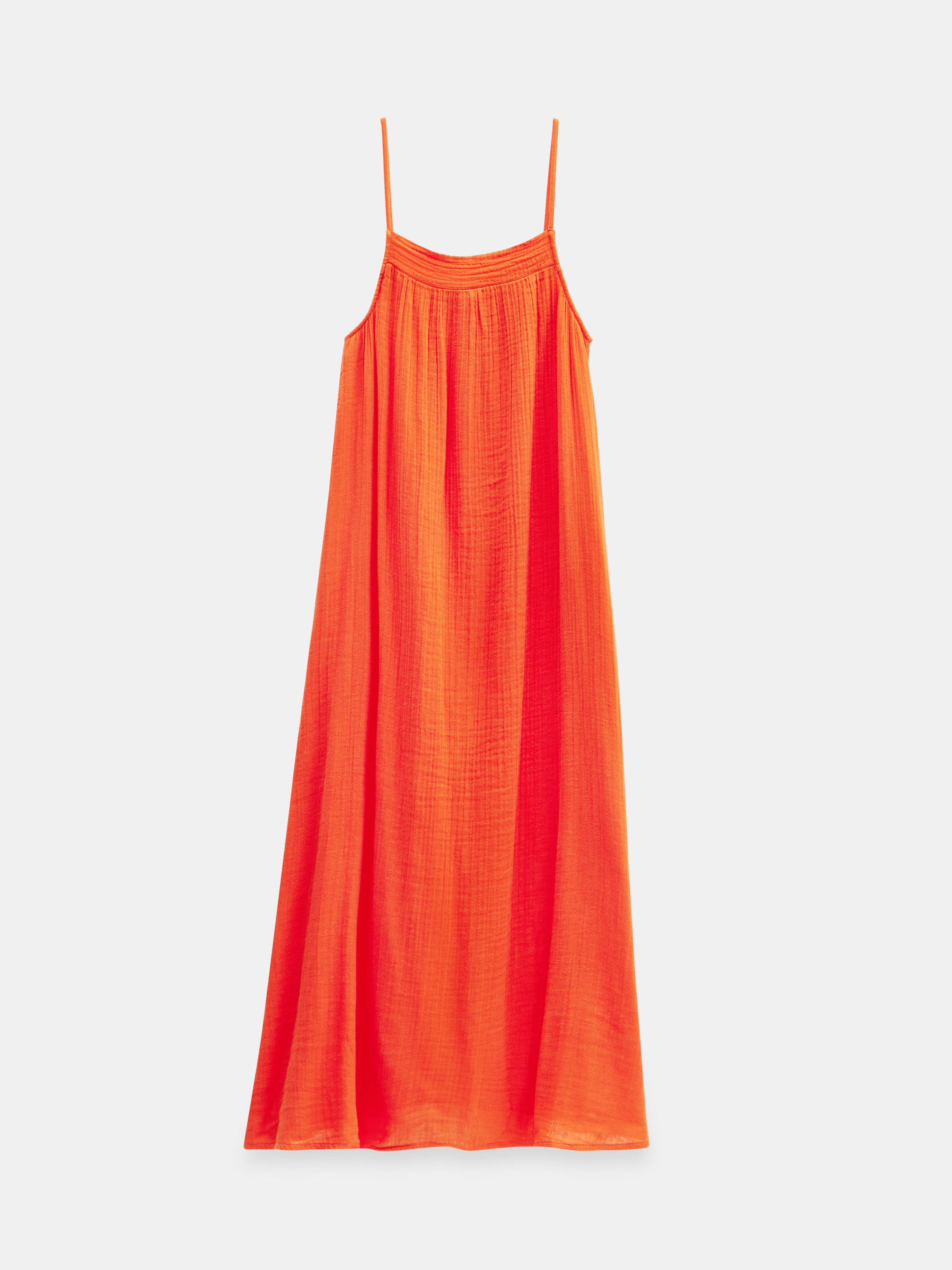 Carmen Relaxed Cheesecloth Slip Dress