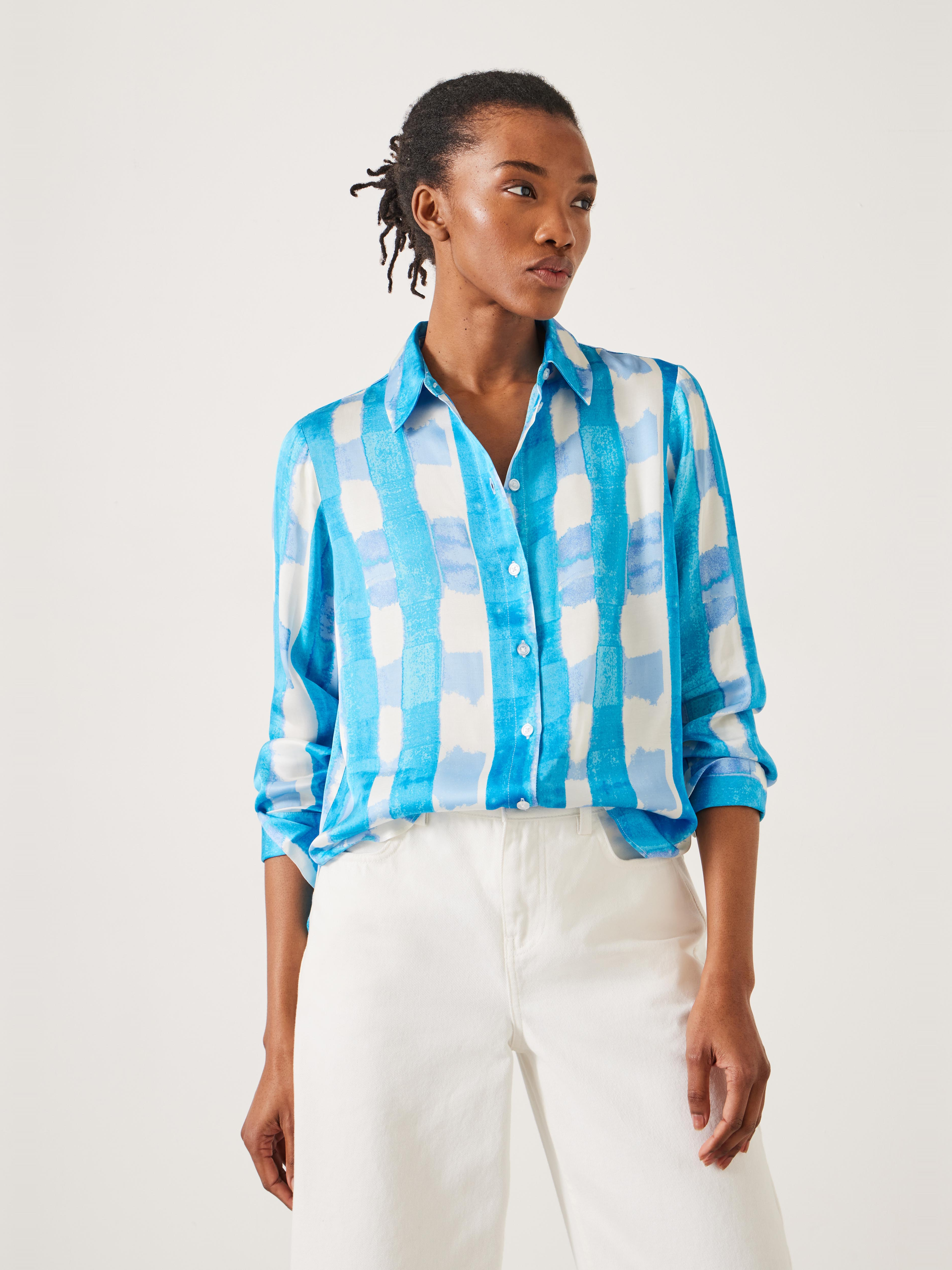 Rita Watercolour Check Shirt