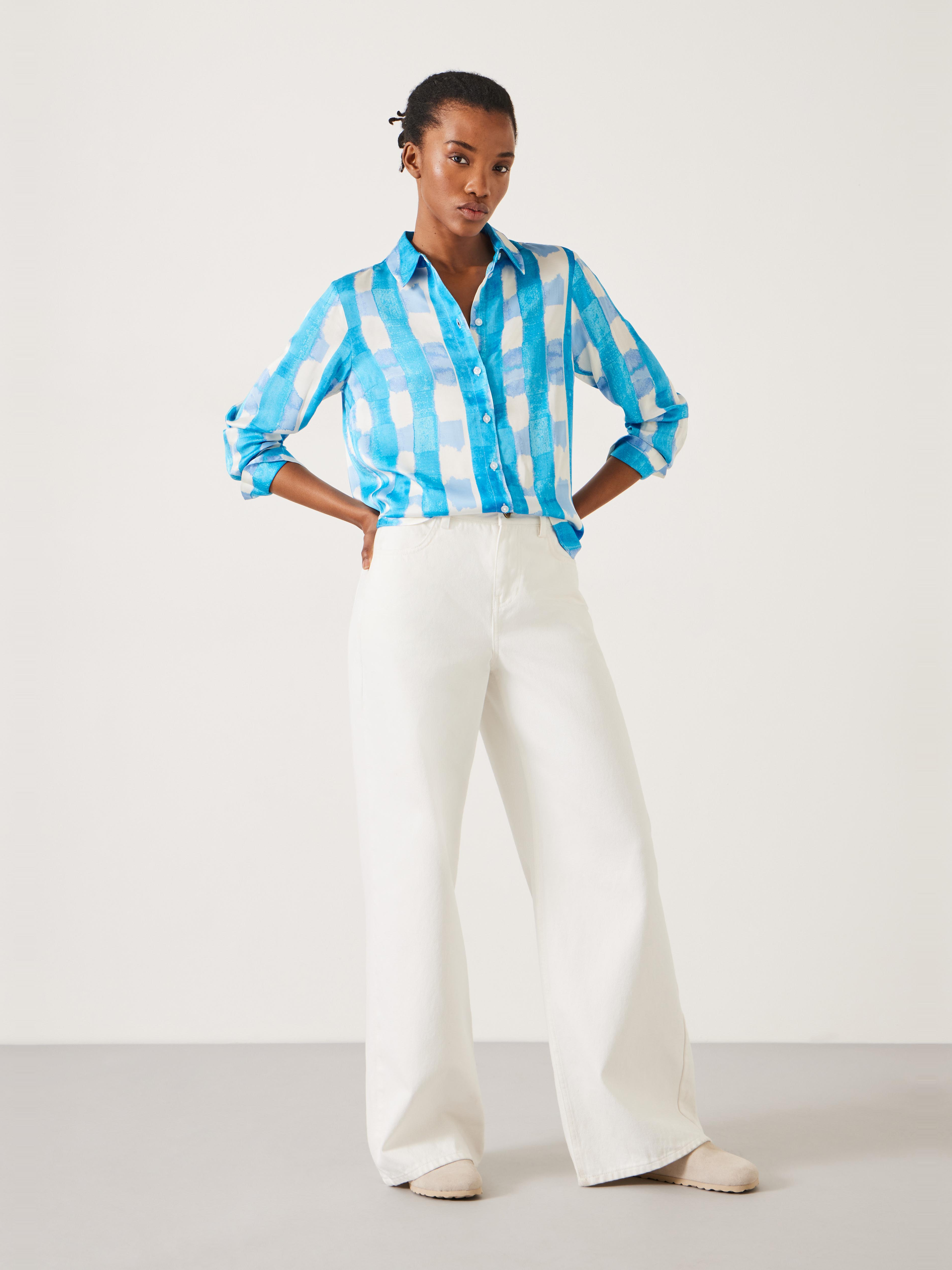 Rita Watercolour Check Shirt