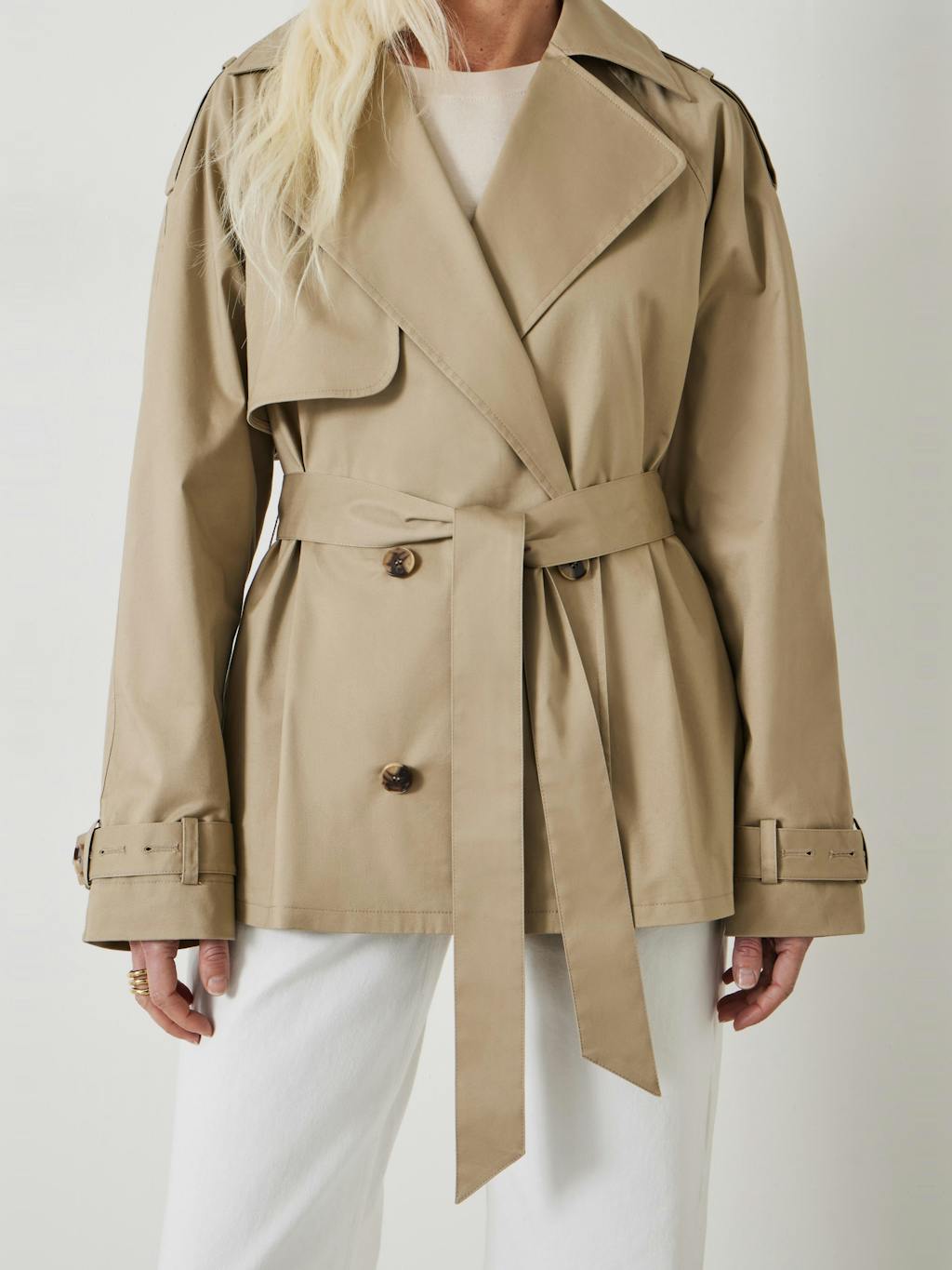 008949-0188-04 Stella Short Trench Jacket