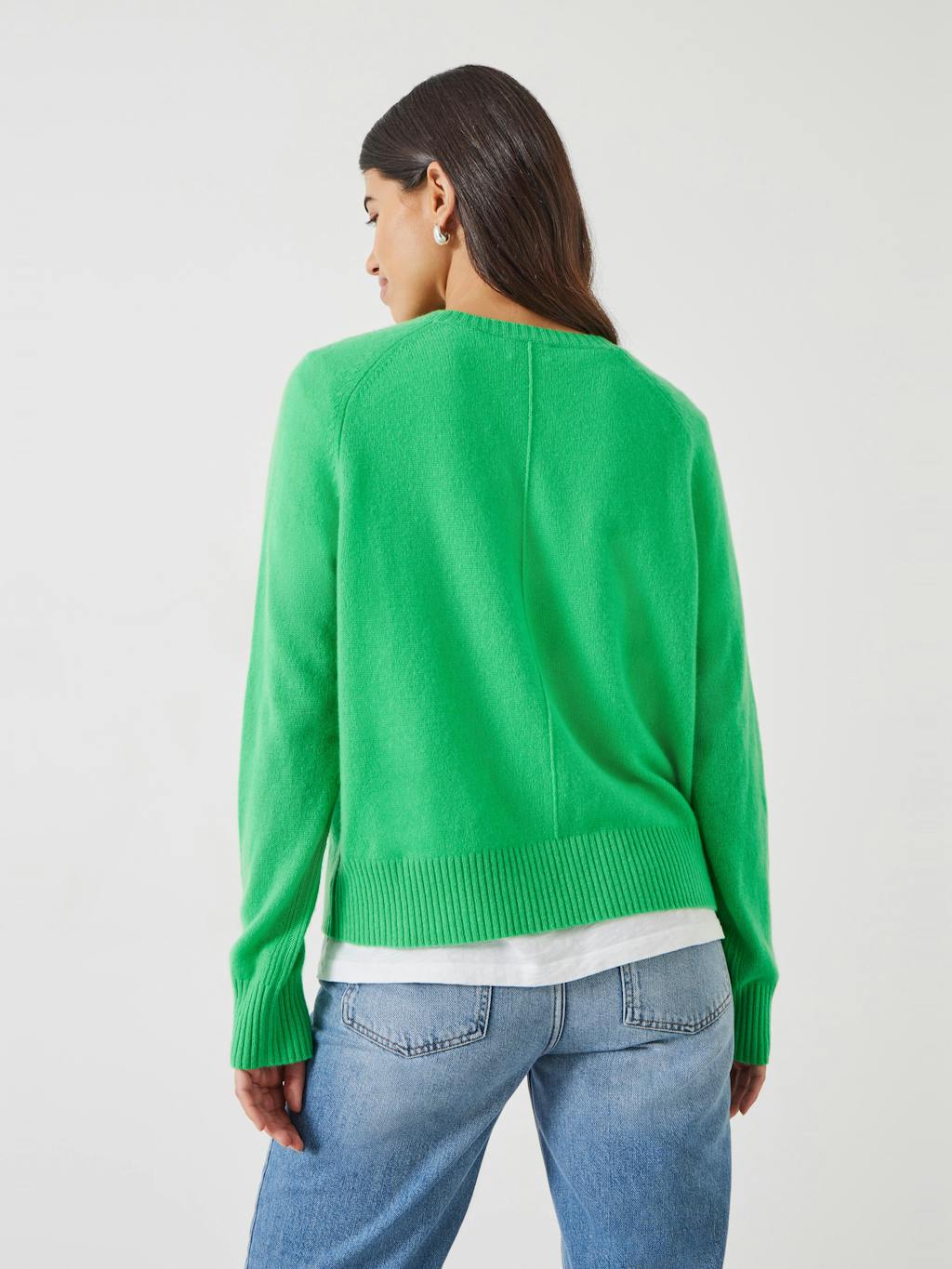 010267-2149-03 Charlie Saddle Shoulder Cashmere Jumper