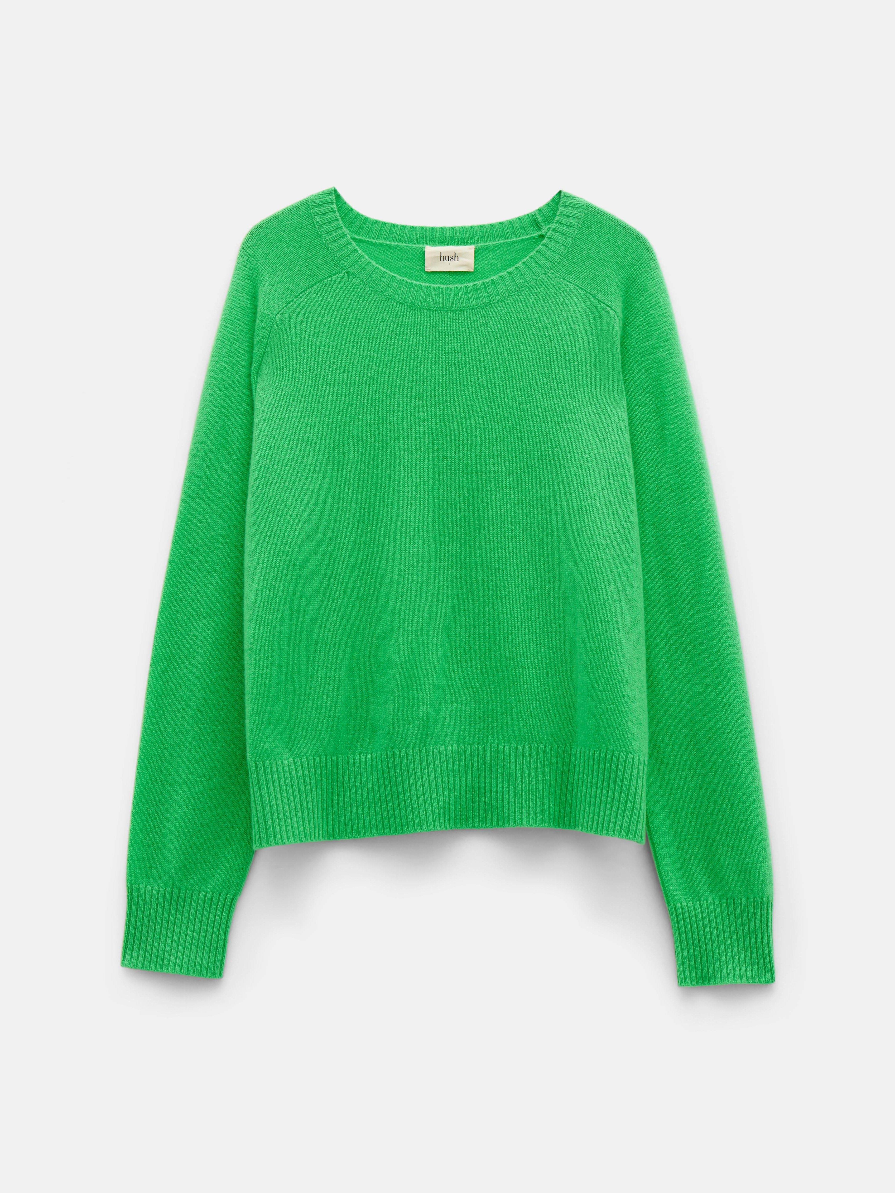 Charlie Saddle Shoulder Cashmere Jumper