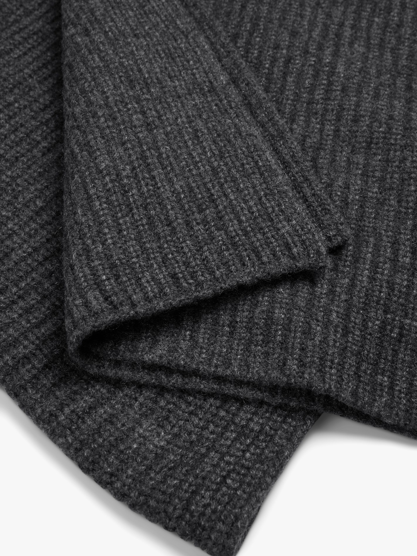 Teresa Ribbed Cashmere Scarf